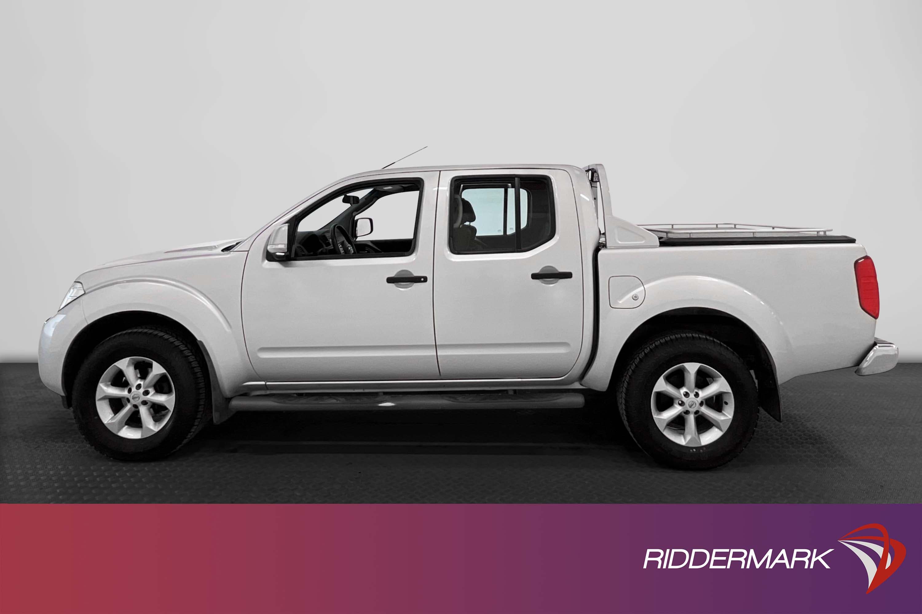 Nissan Navara 2.5 4x4 Automat 190hk Värmare Drag Flaklock