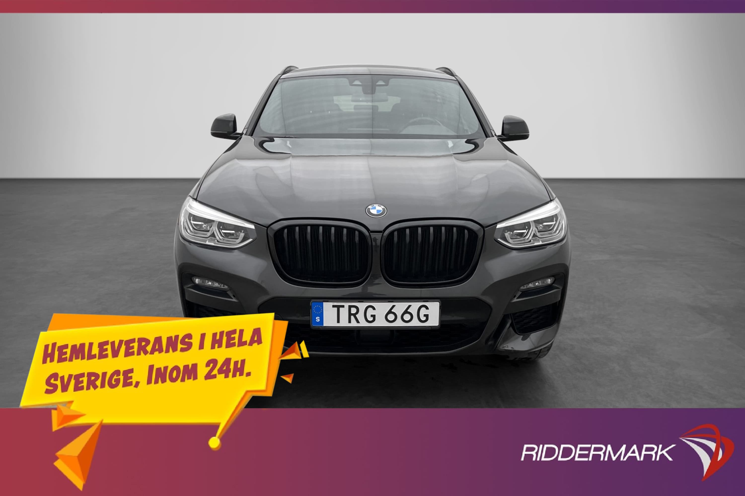 BMW X4 xDrive20d 190hk M Sport Kamera H/K CarPlay Navi Drag 