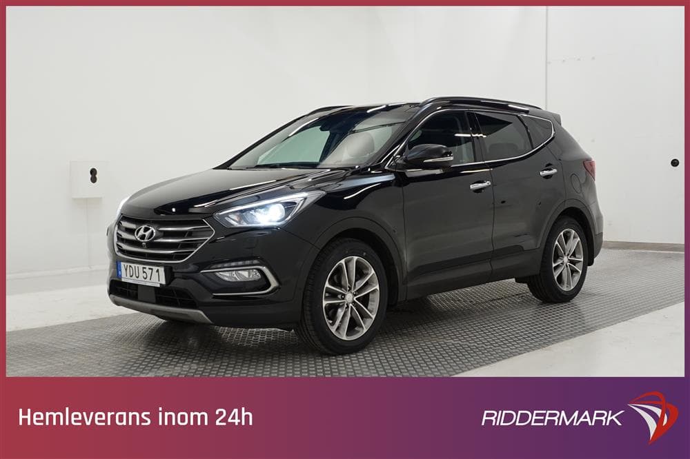 Hyundai Santa Fé 2.2 D 4WD Premium Pano 360° Skinn Dragexteriör