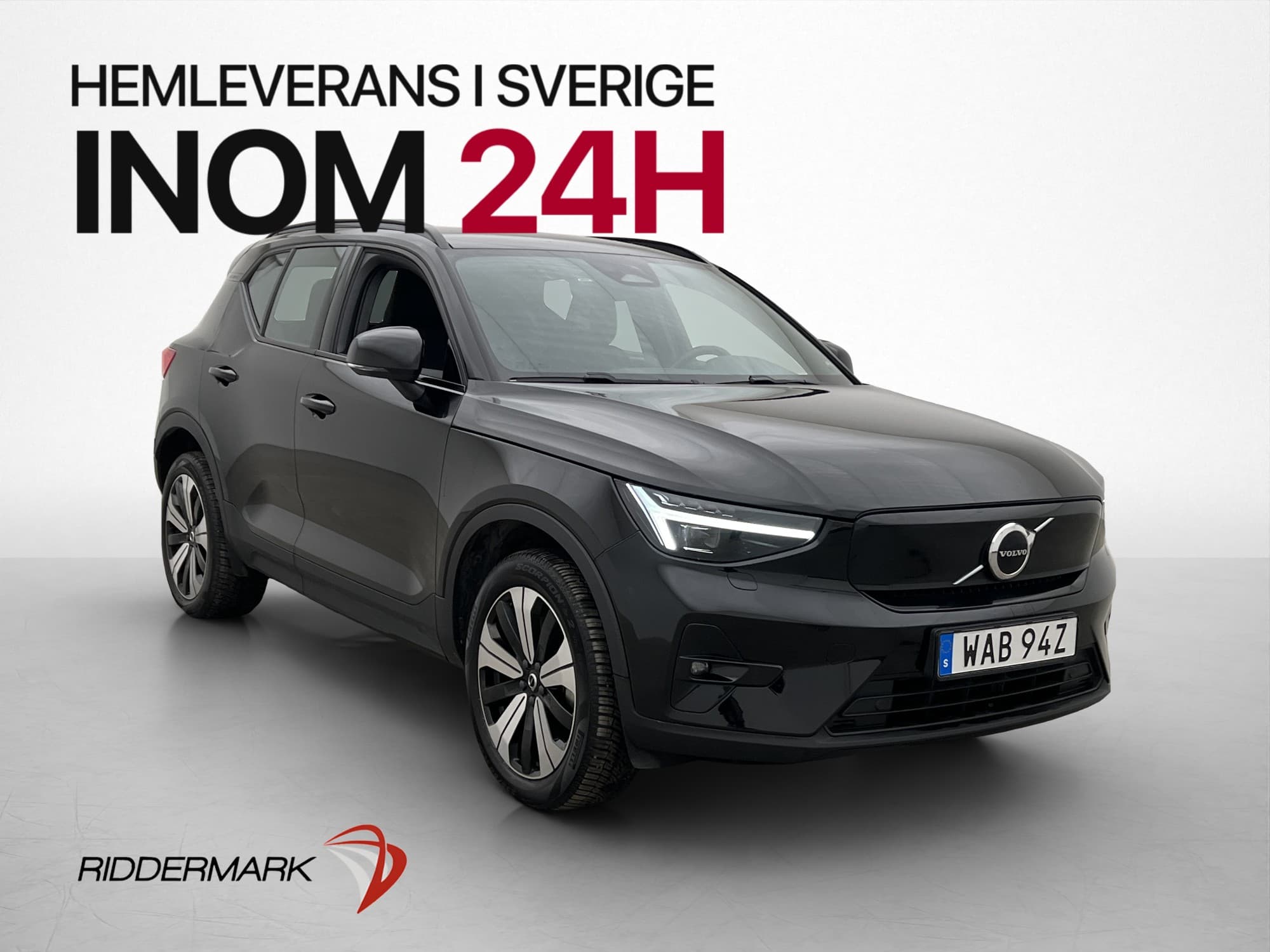 Volvo XC40 Recharge Single Motor Plus Värm Kamera Drag MOMS