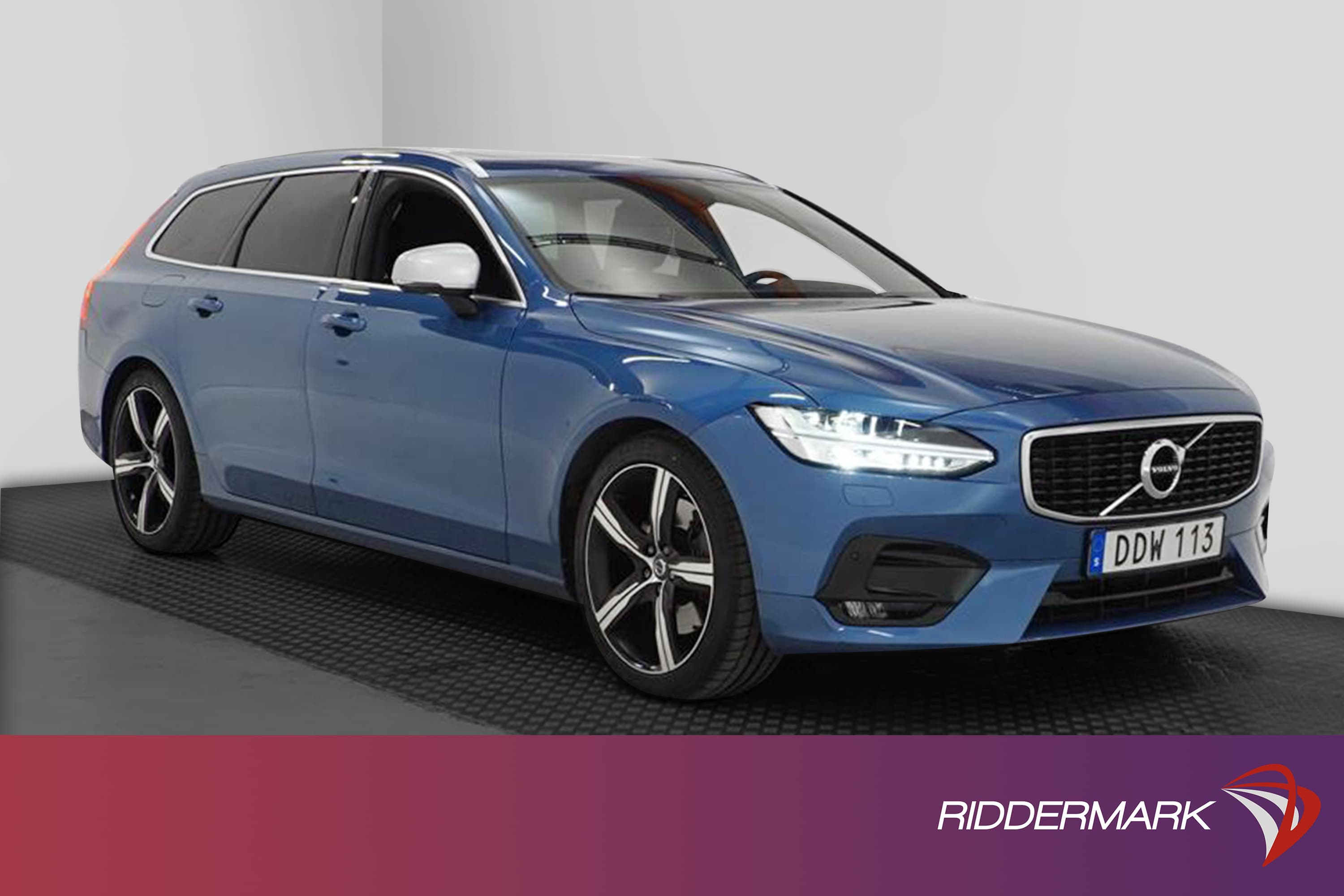 Volvo V90 T6 310hk AWD R-Design Värmare VOC Pano Navi Kameraexteriör