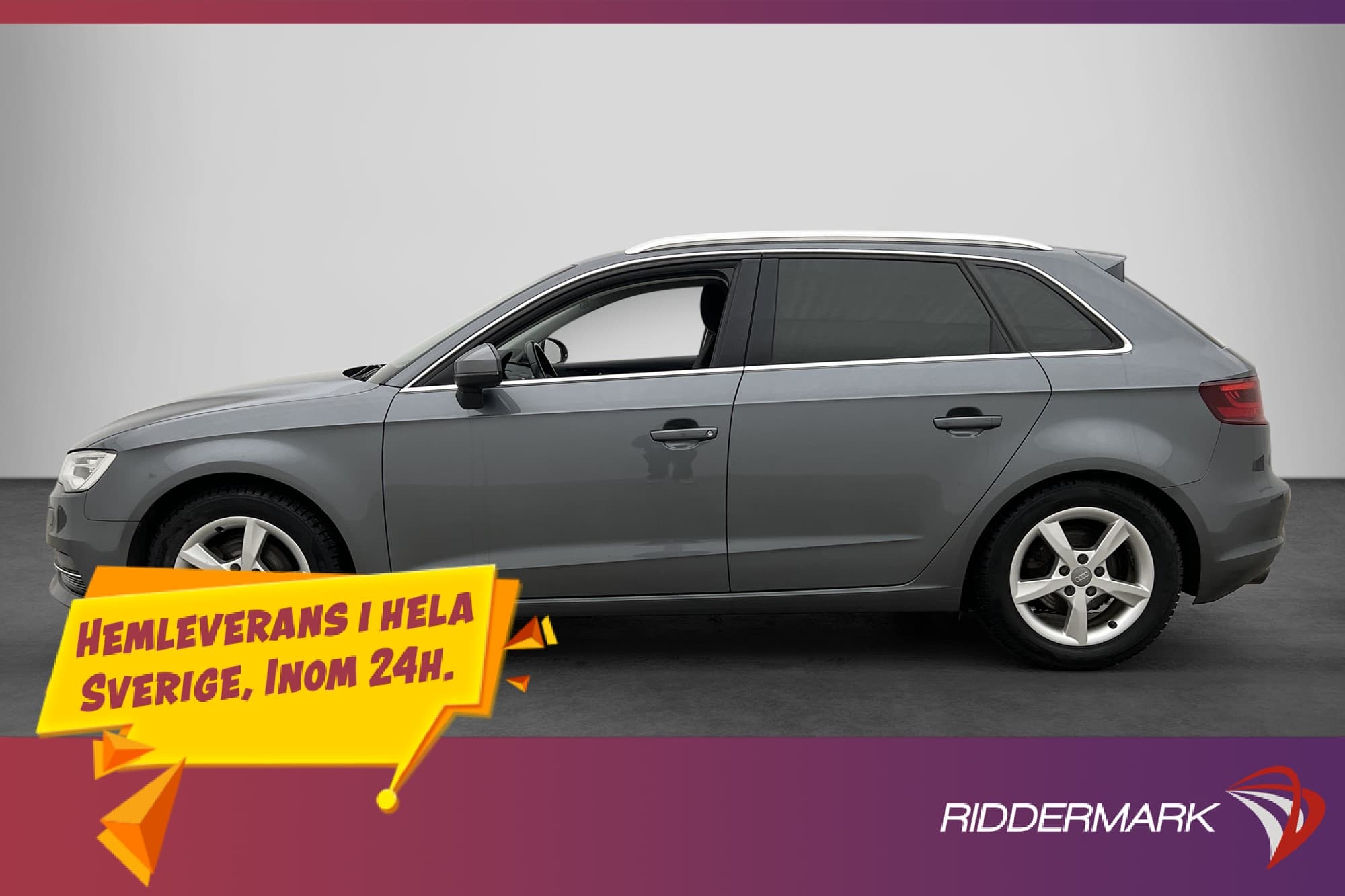 Audi A3 2.0 TDI S Tronic 150hk Ambition Värmare Dragkrok