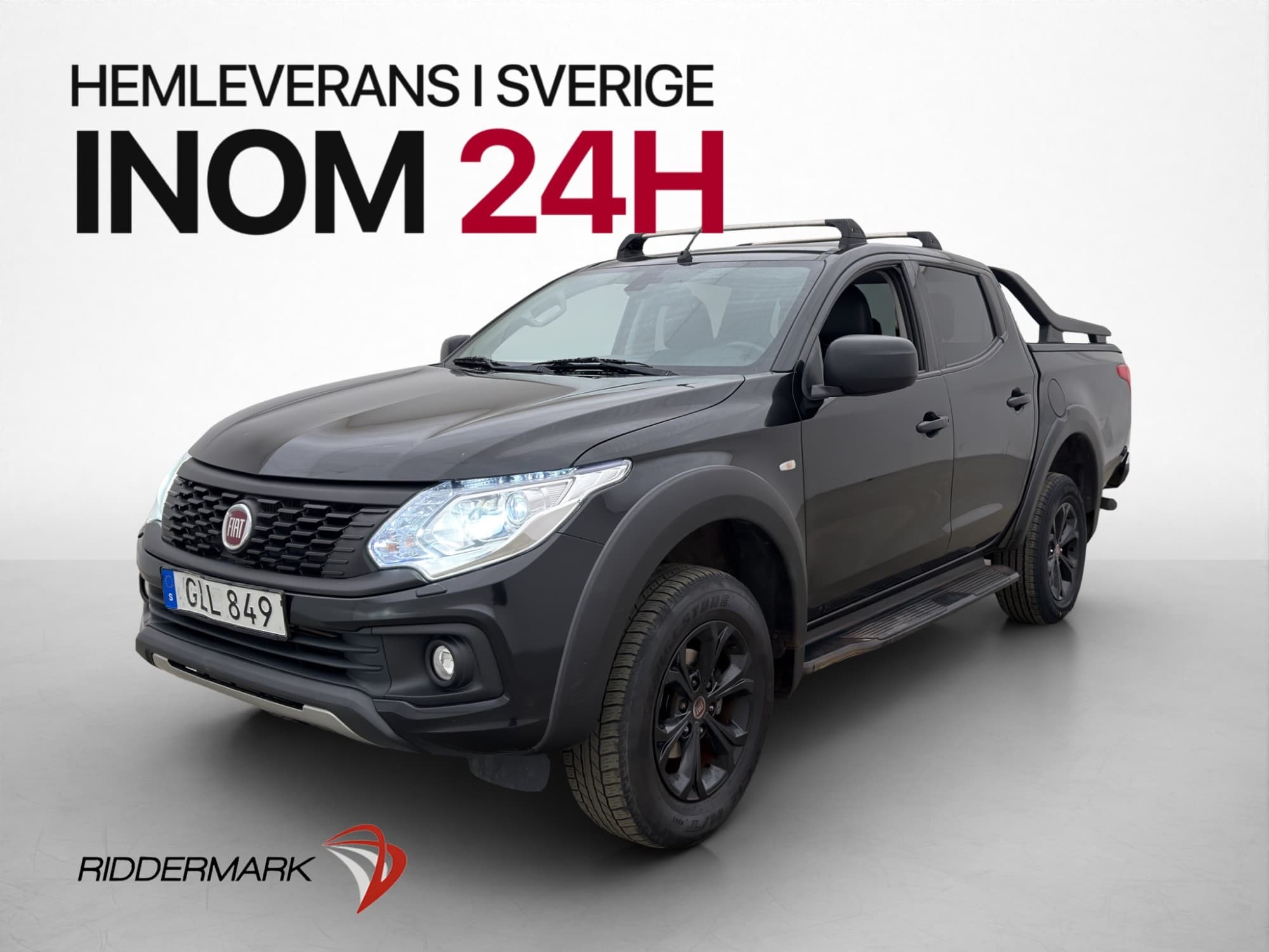 Fiat Fullback Cross 4x4 181hk Värmare Drag Diff Skinn MOMS