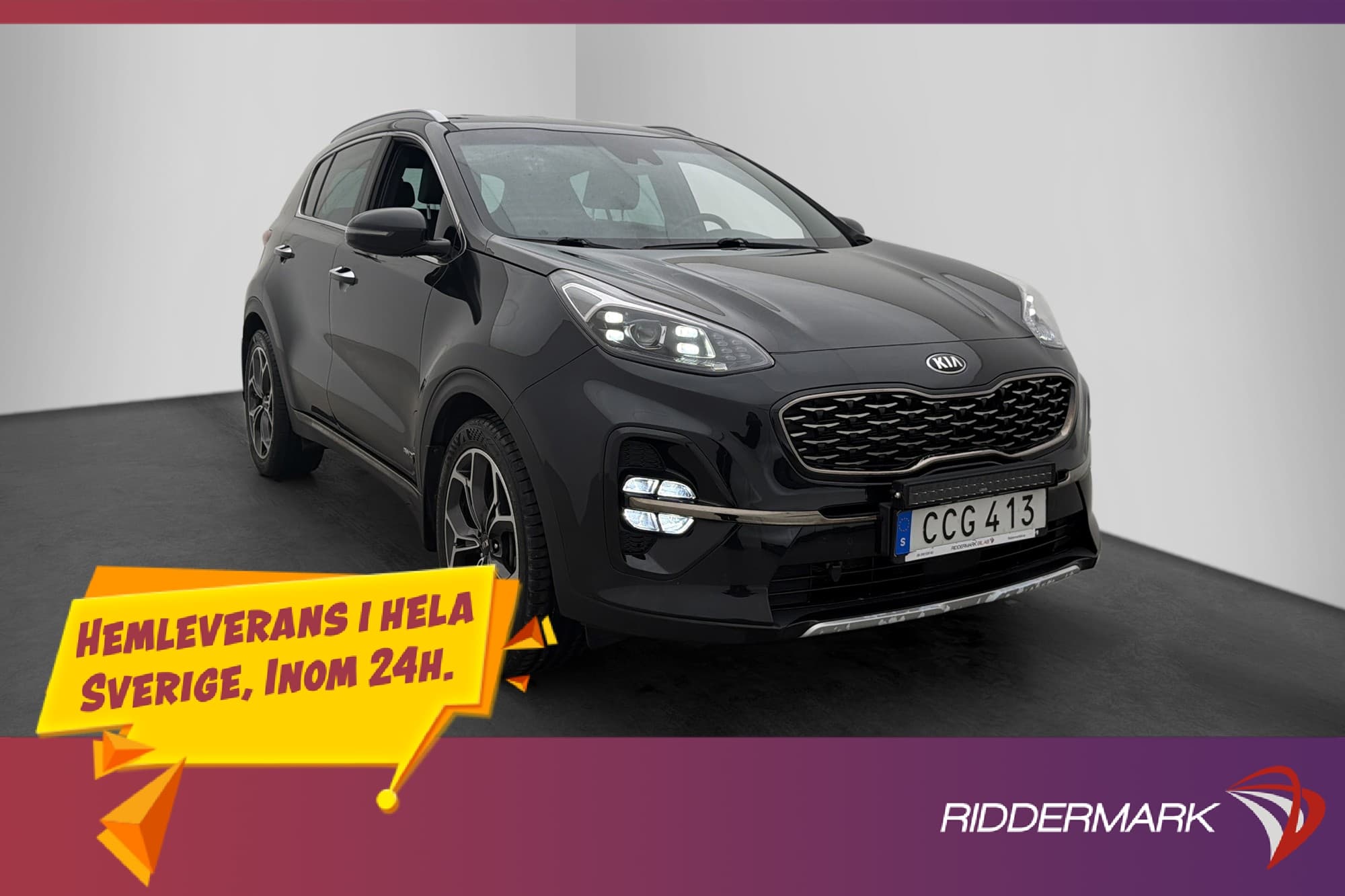 Kia Sportage 1.6 177hk GT-Line Värmare Skinn Kamera JBL
