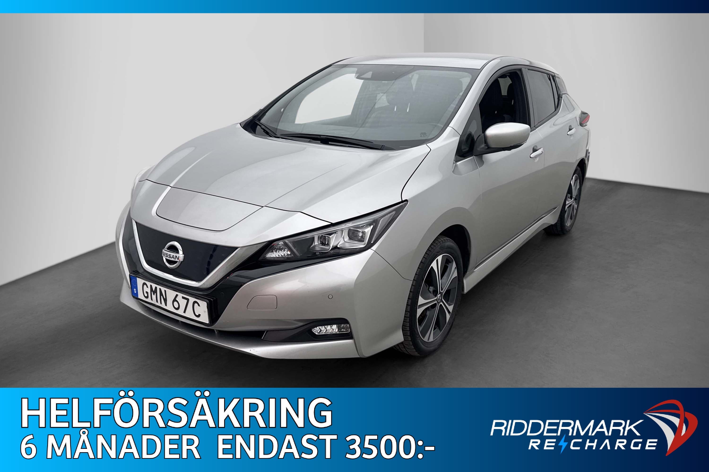 Nissan Leaf e+ 62 kWh 217hk Tekna BOSE Skinn 360° Navi