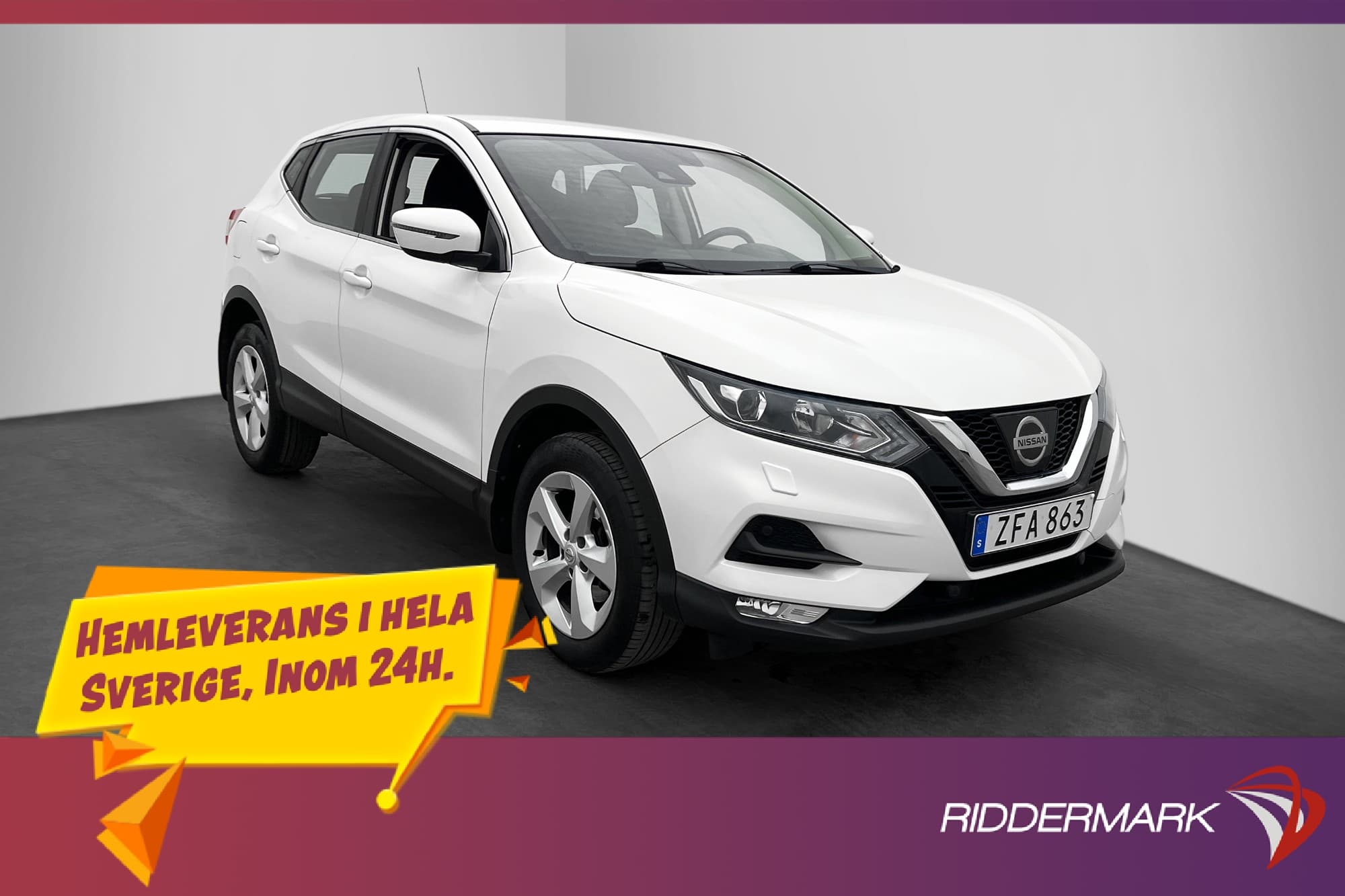 Nissan Qashqai 1.2 DIG-T 115hk Acenta P-Sensorer Farthållare