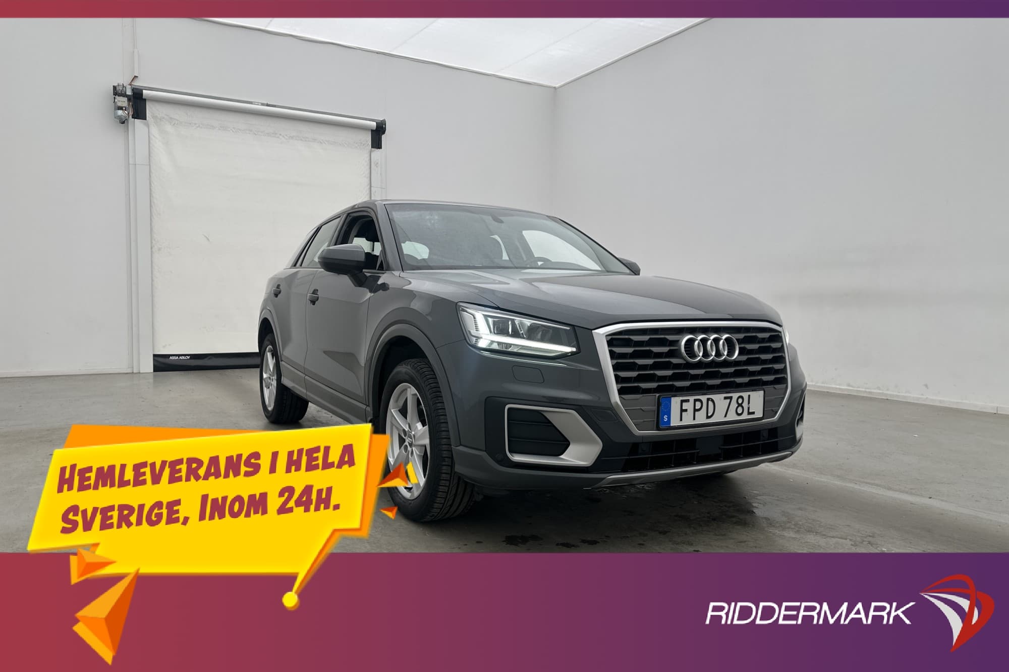 Audi Q2 35 TFSI 150hk Cockpit Navigator Sensorer Farthållare