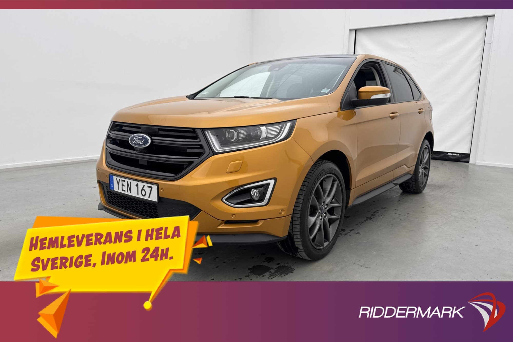 Ford Edge TDCi AWD 210hk Sport Panorama Kamera Navi