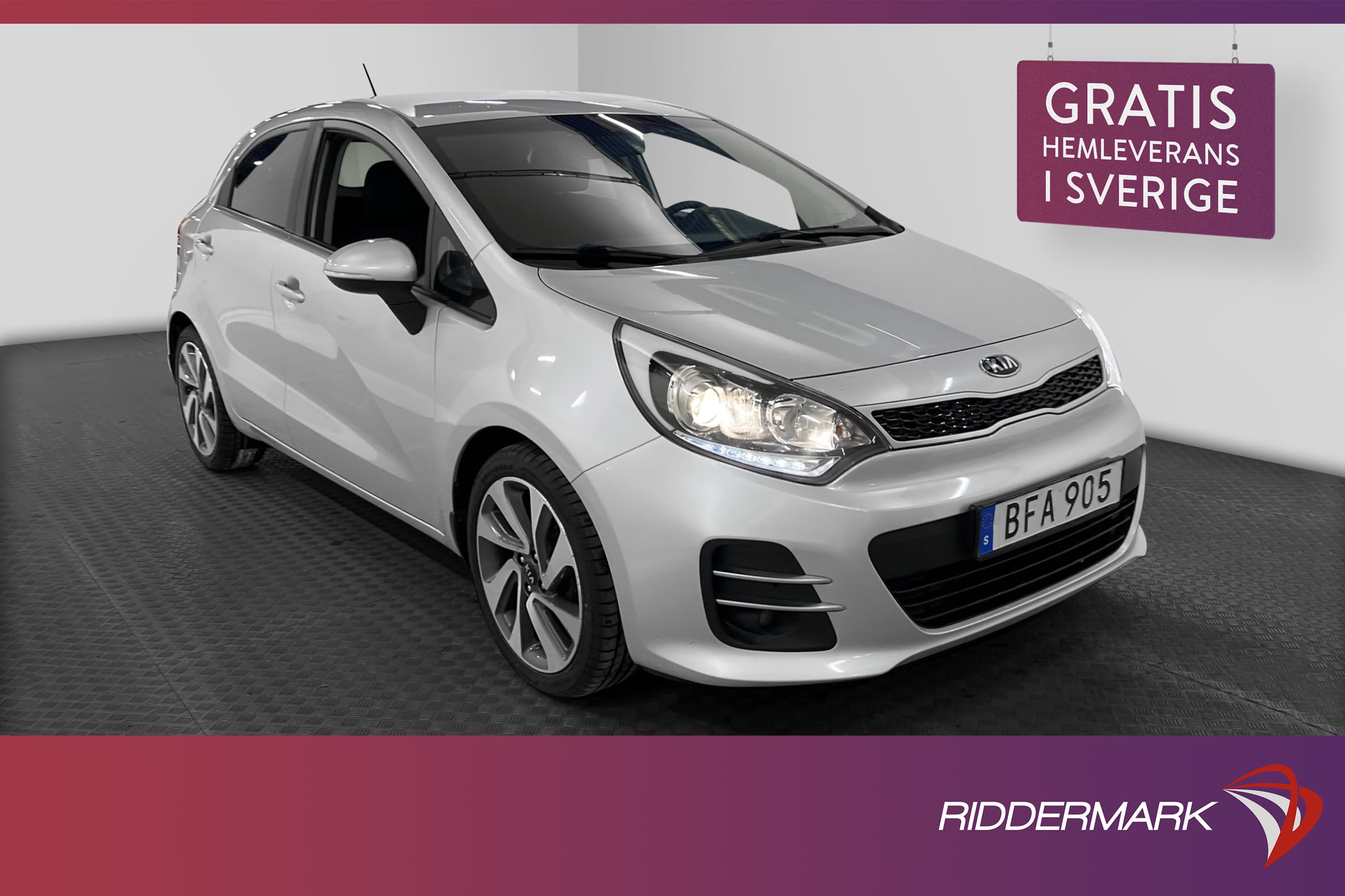 Kia Rio 5-dörrar 1.2 CVVT 84hk