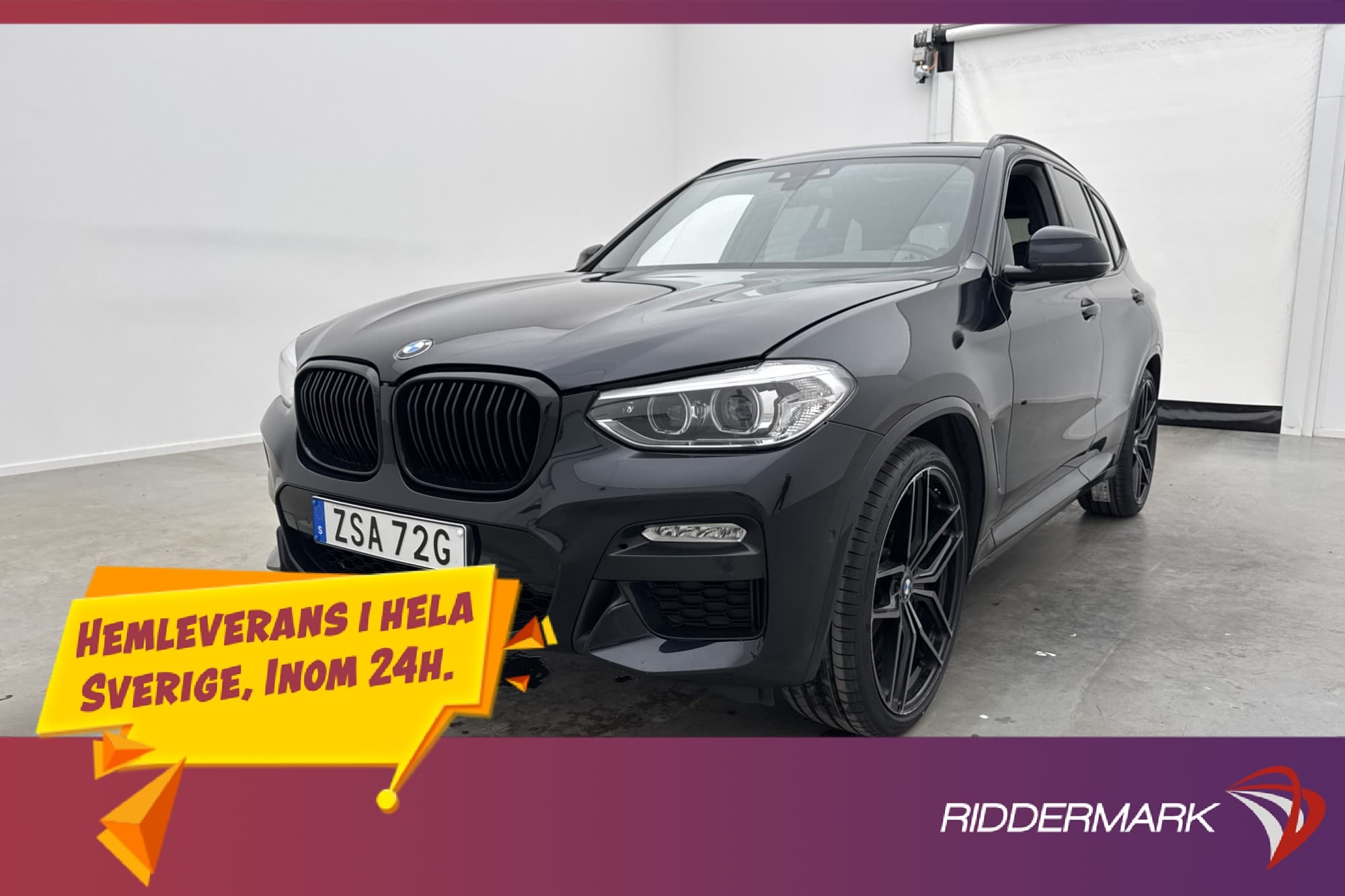 BMW X3 xDrive20d M Sport D-Värmare Pano H/K Drag Kamera Navi