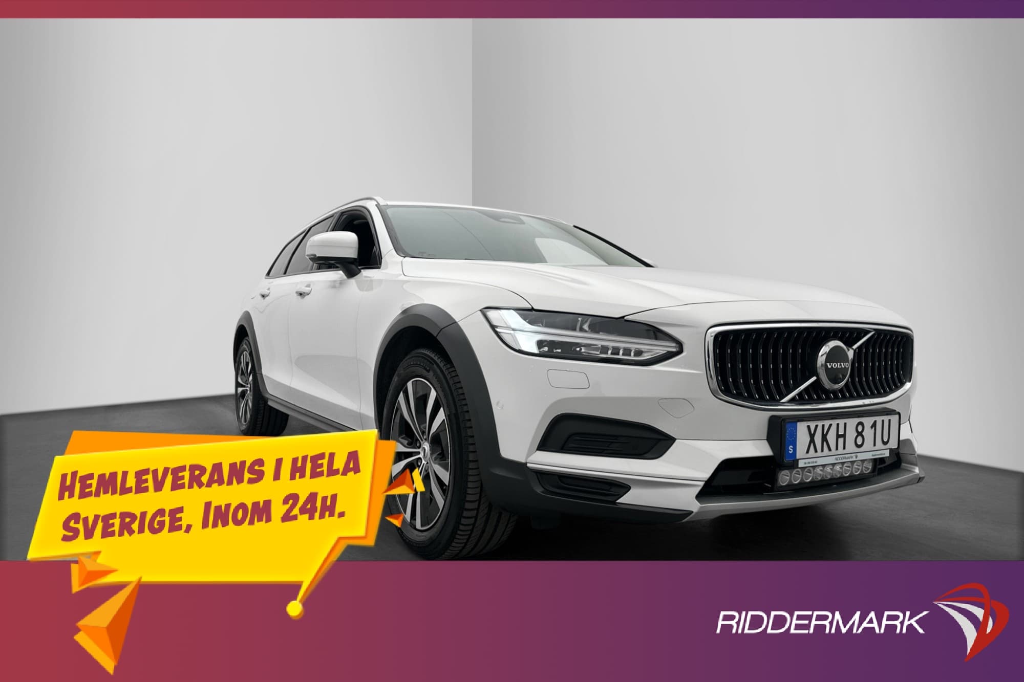 Volvo V90 Cross Country B4 AWD Google 360° Värmare Navi VOC