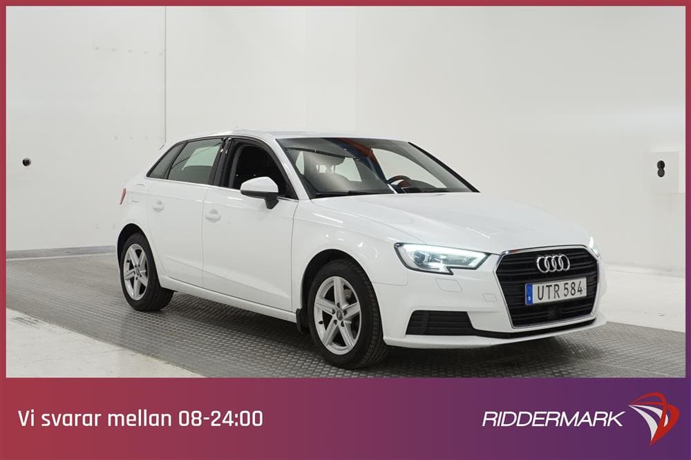 Audi A3 Sportback 1.5 TFSI 150hk Låg Skatt Nyservad 0,5L/Milexteriör