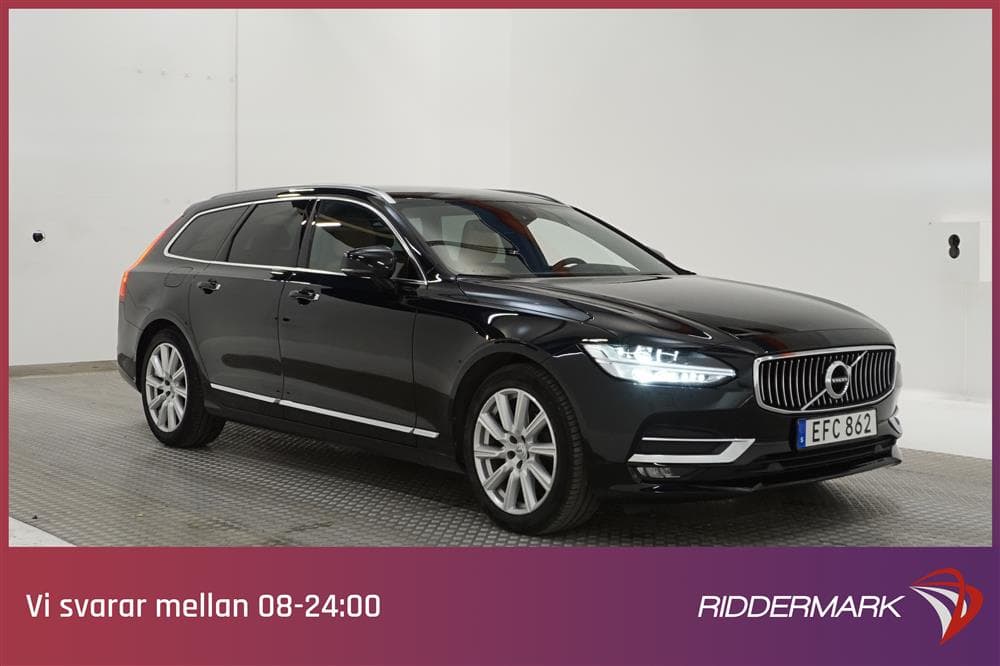 Volvo V90 D4 AWD 190hk Inscription VOC PDC Navi Drag Välserv