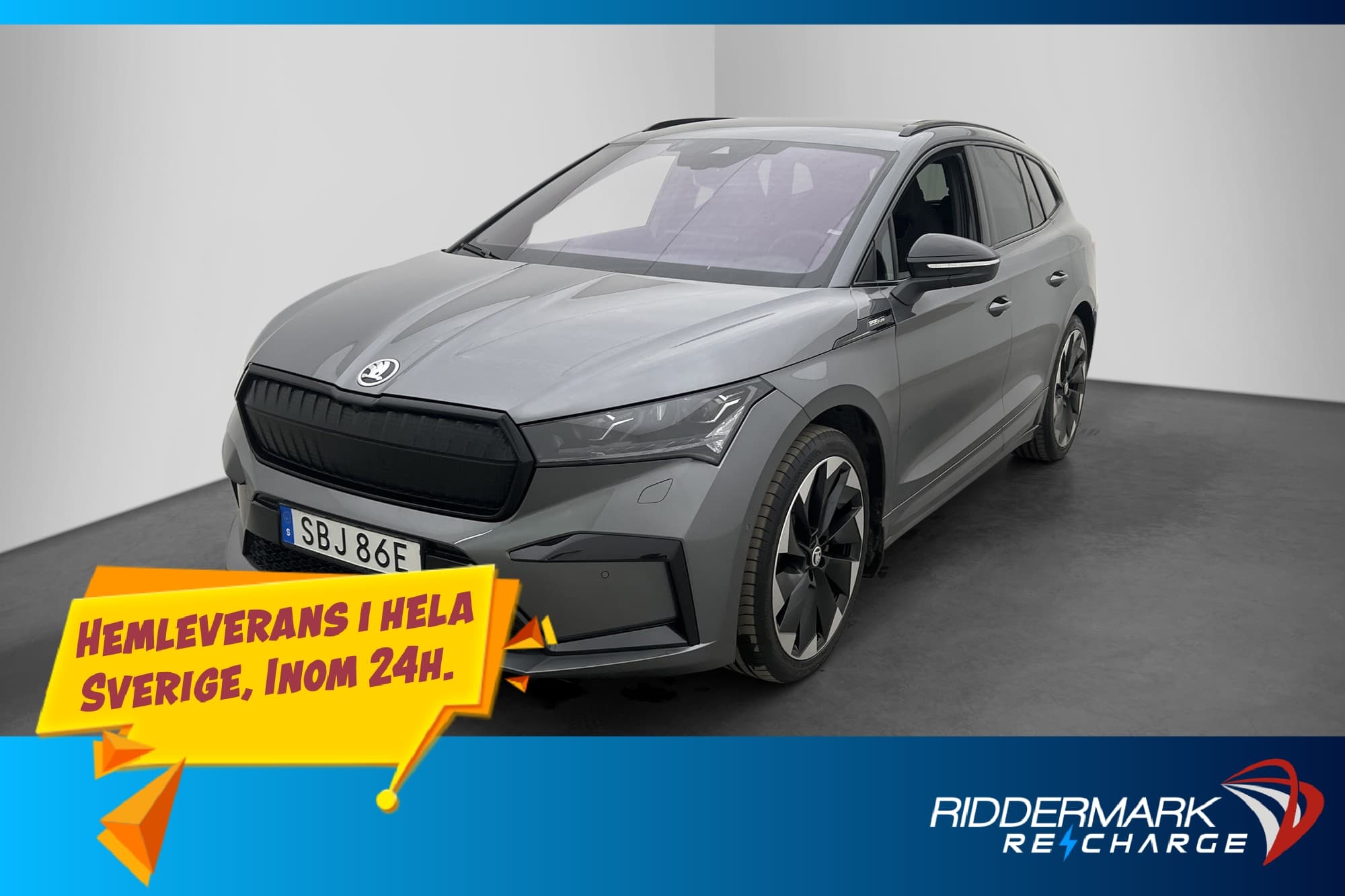 Skoda Enyaq 80x 265hk Sportline Värm Kamera CarPlay Rattvärm