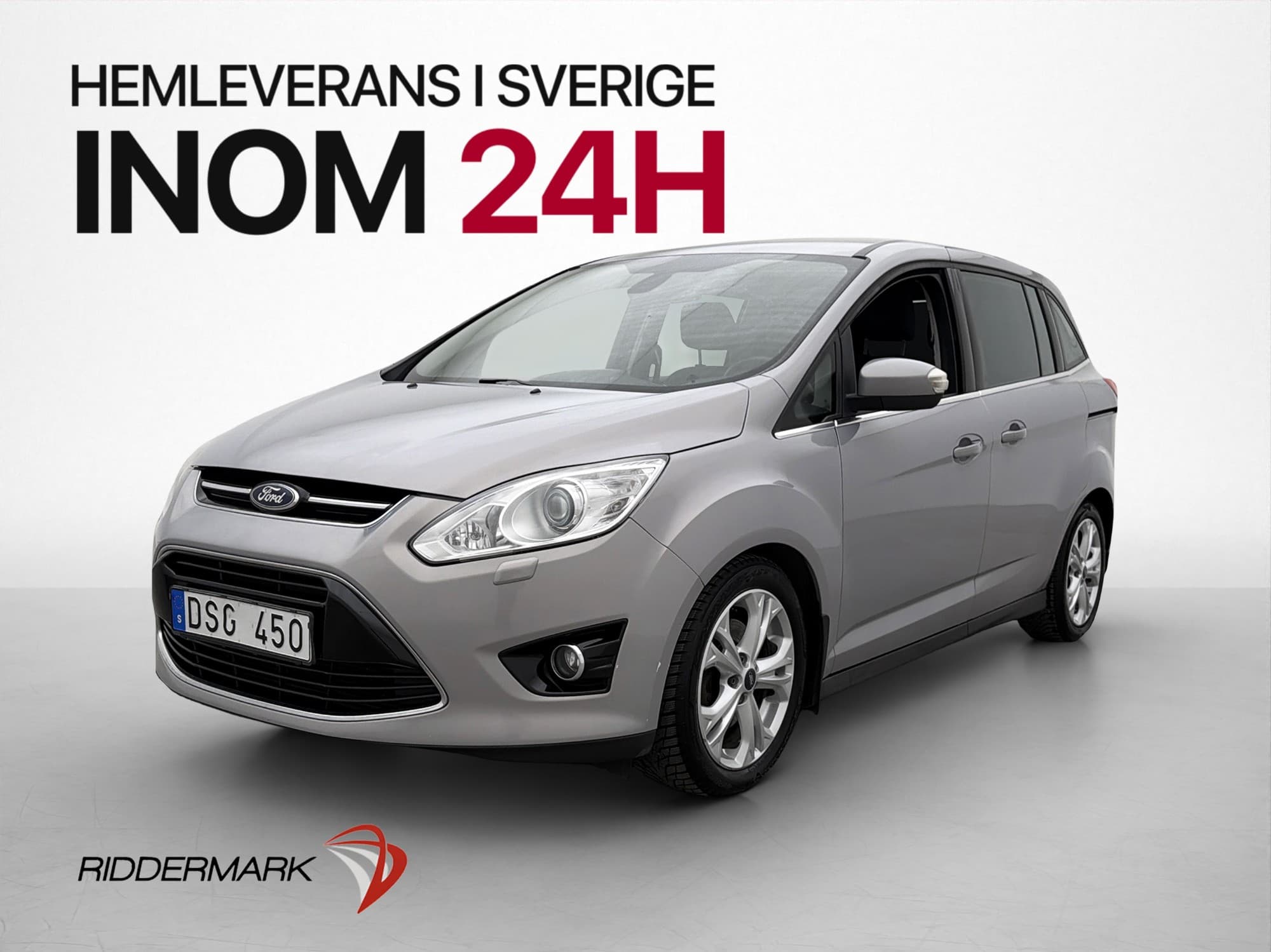 Ford Grand C-Max 2.0 TDI 115hk Titanium 7-Sits M-Värm Drag