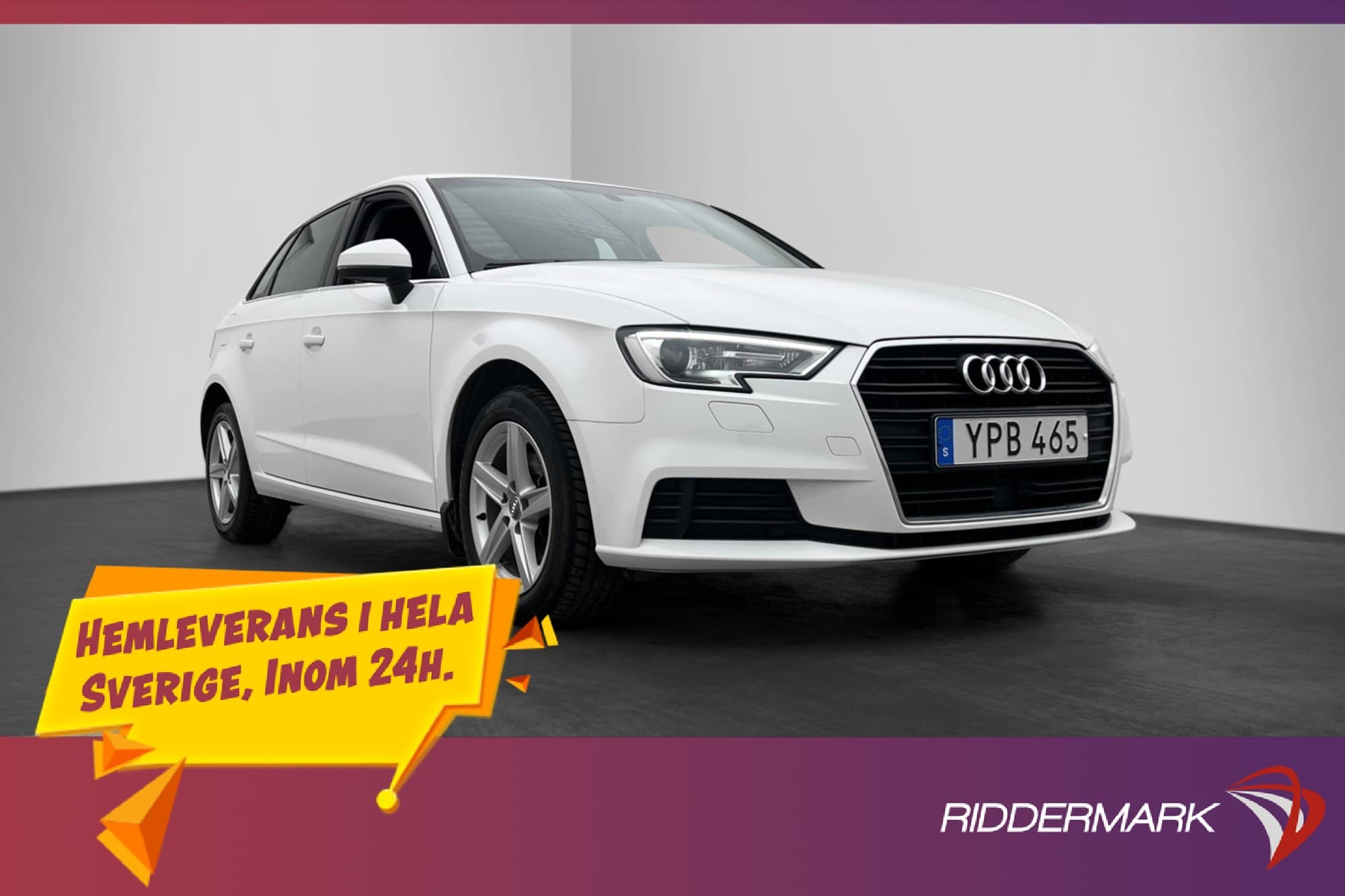 Audi A3 Sportback TFSI 150hk Proline Värm Sensorer Dragkrok