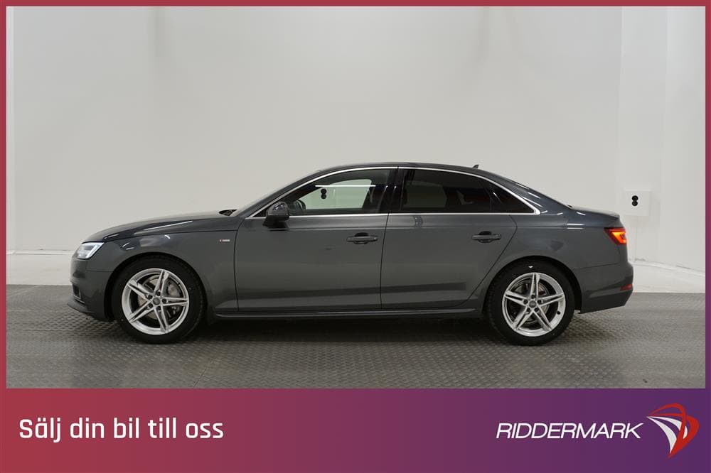 Audi A4 2.0 TDI 190hk Quattro S-line Låg Skatt 0,44l/milexteriör