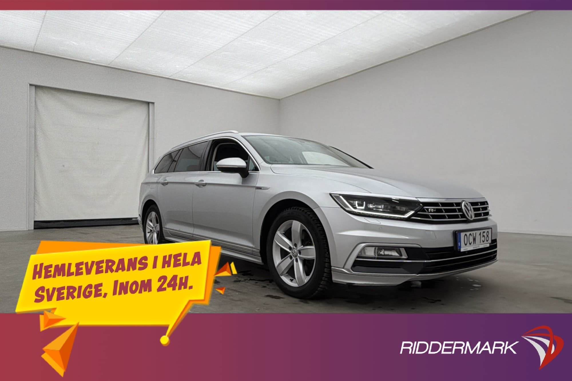 Volkswagen Passat 2.0 TDI 4M 190hk R Line Backkamera Värmare