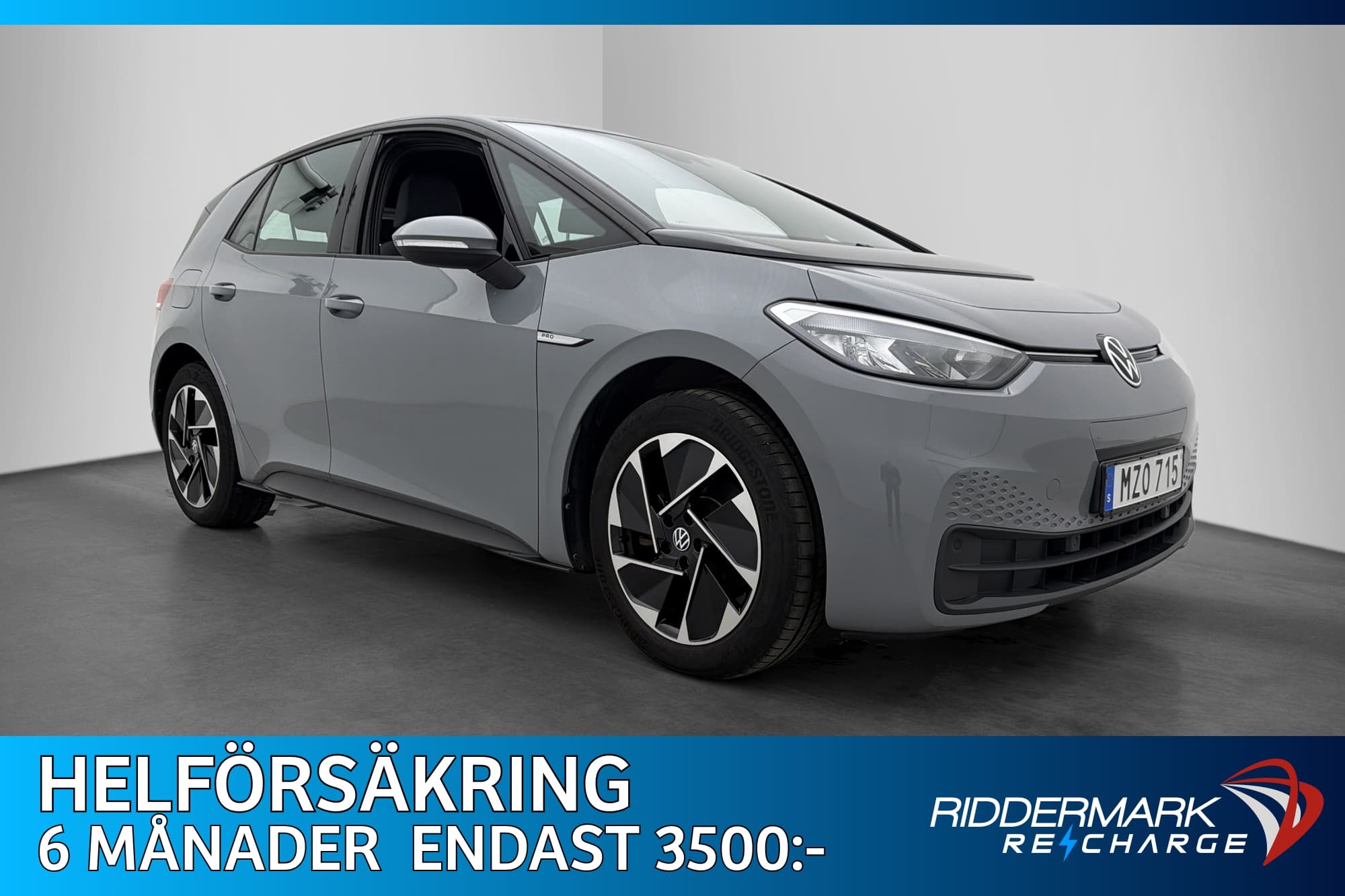 Volkswagen ID.3 Pro Performance Värmepump Rattvärme MOMS