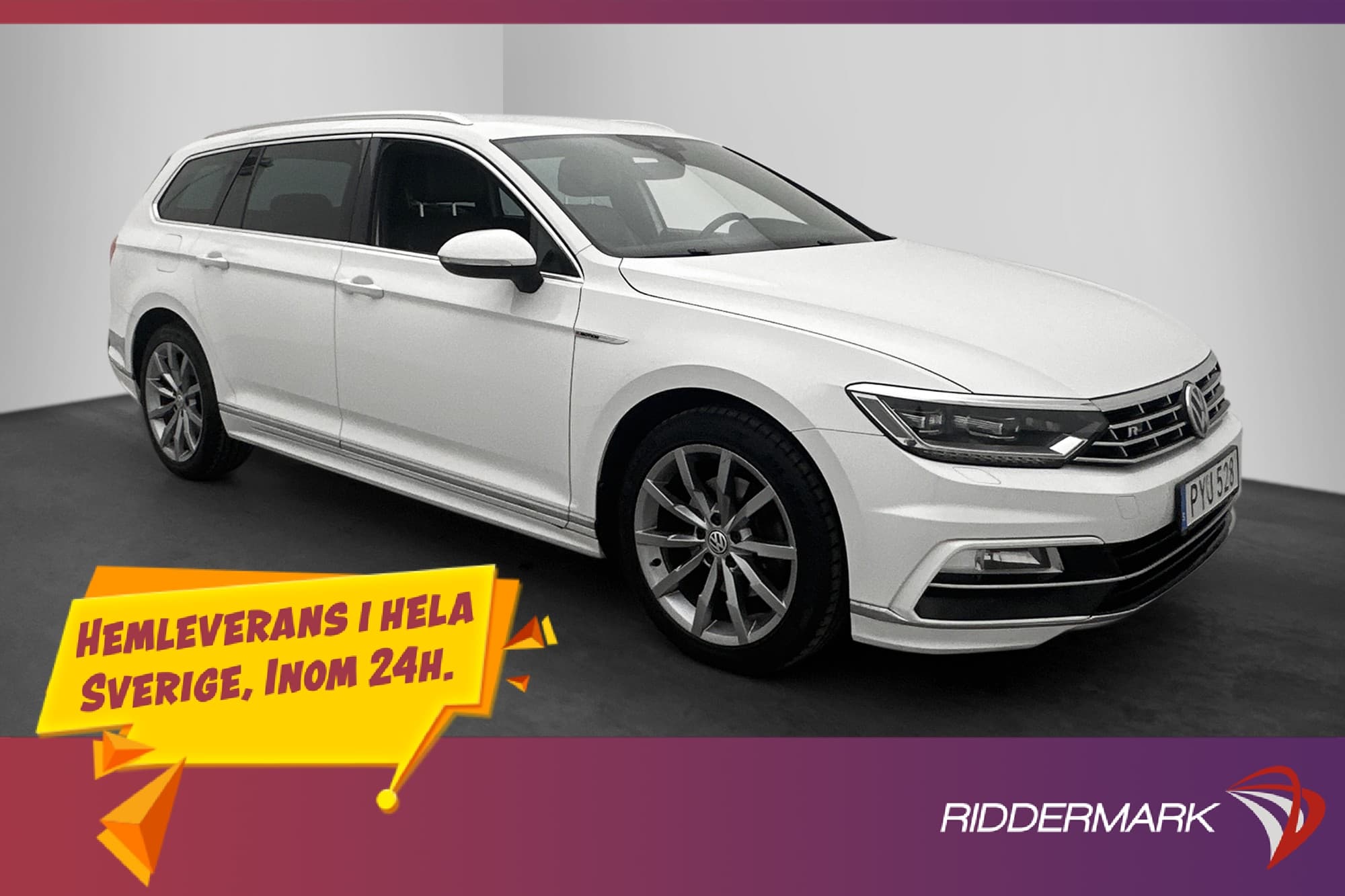 Volkswagen Passat 2.0 TDI 4M GT R-Line Fjärr-värmare Cockpit