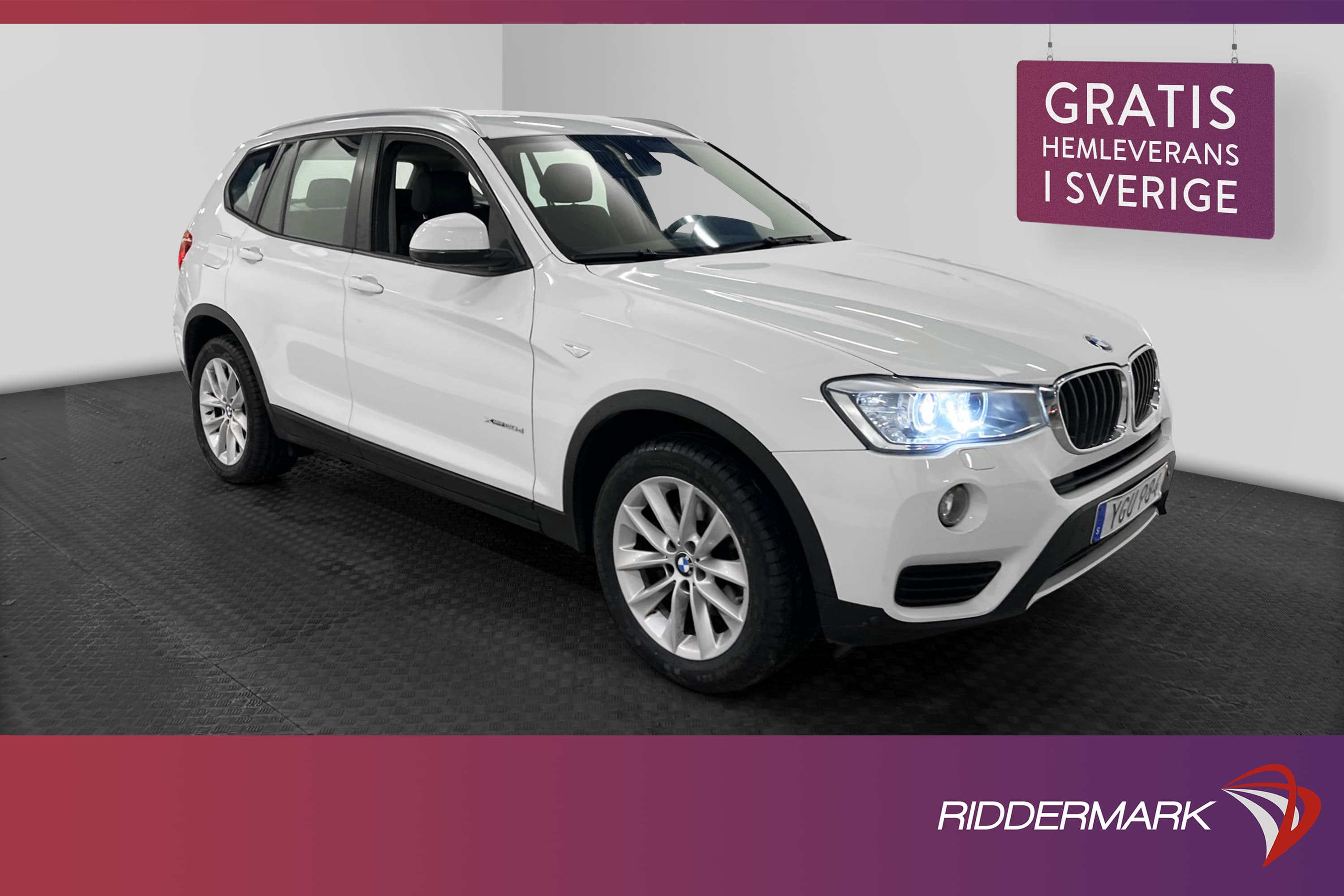 BMW X3 xDrive20d 190hk