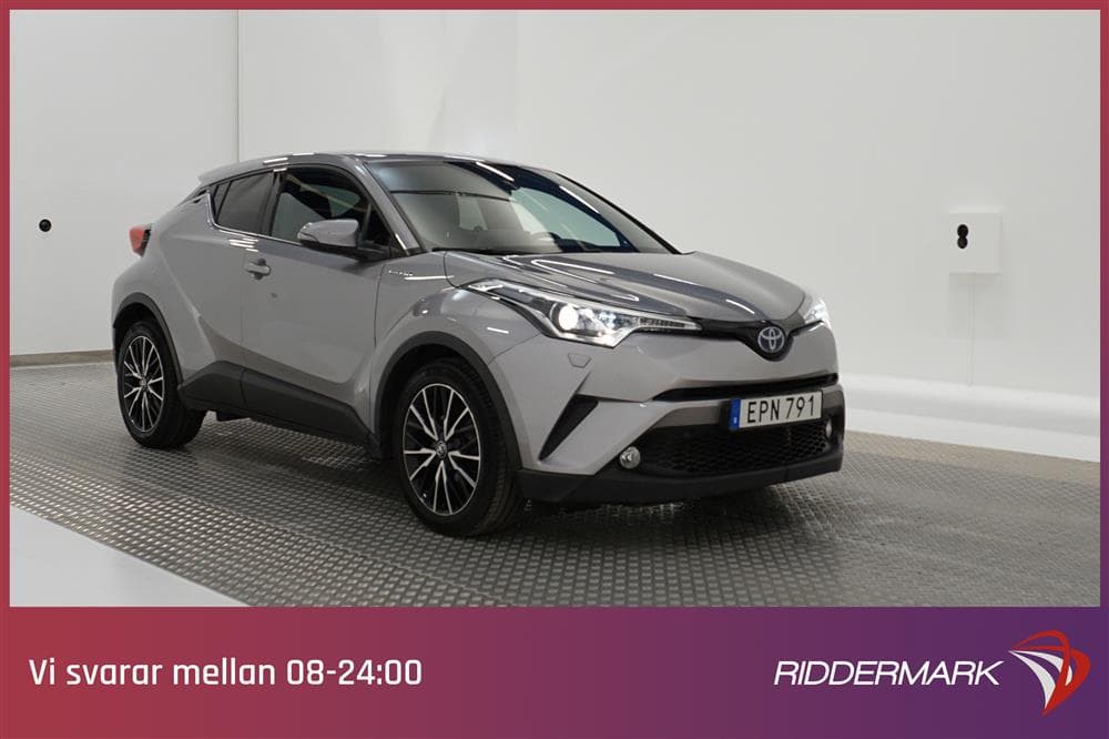 Toyota C-HR 1.8 HSD 122hk X Edition JBL B-Kam 0,41L/mil