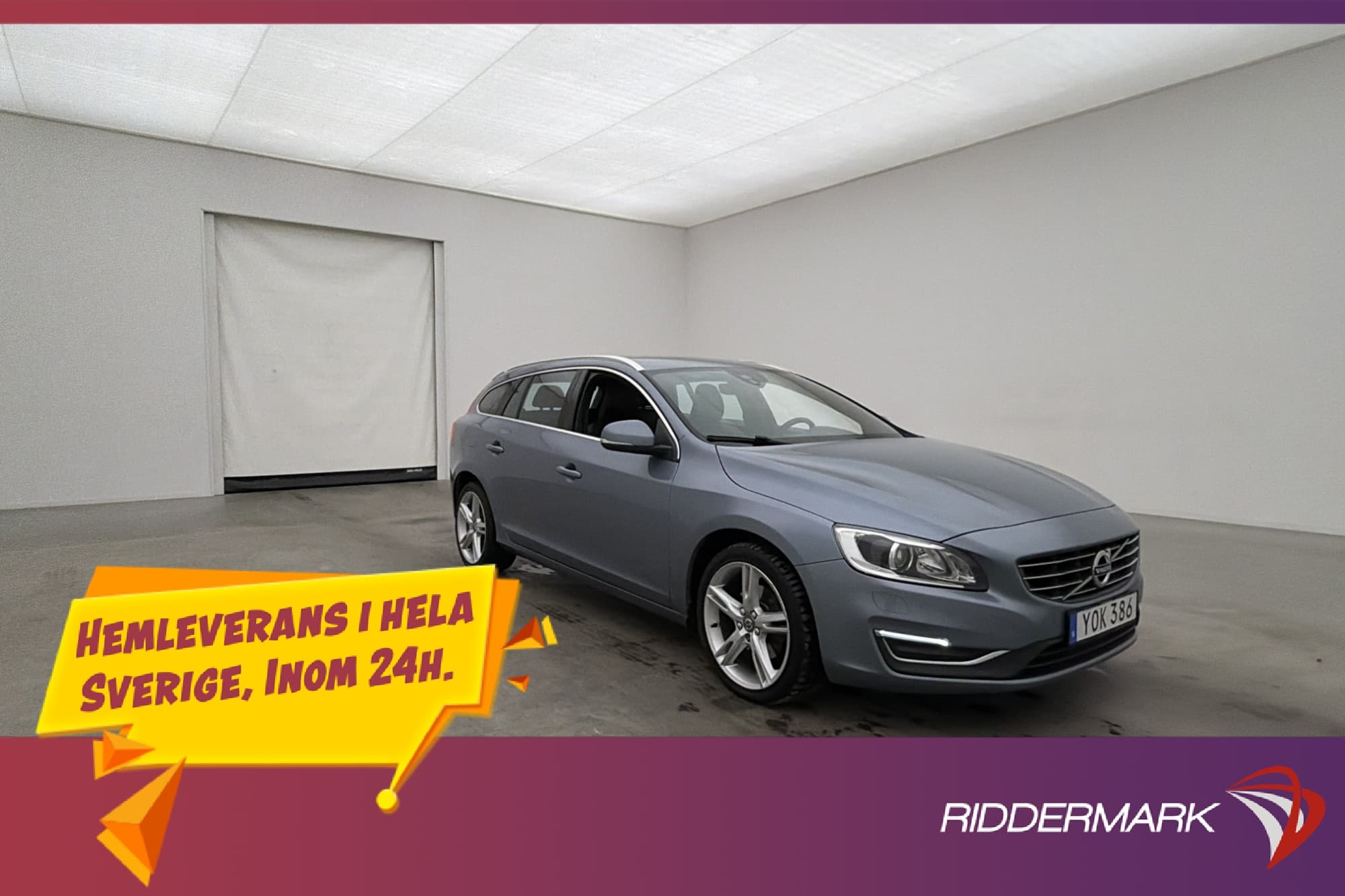 Volvo V60 V60 D4 190hk Classic Summum Skinn VoC Värm 2-Bruk