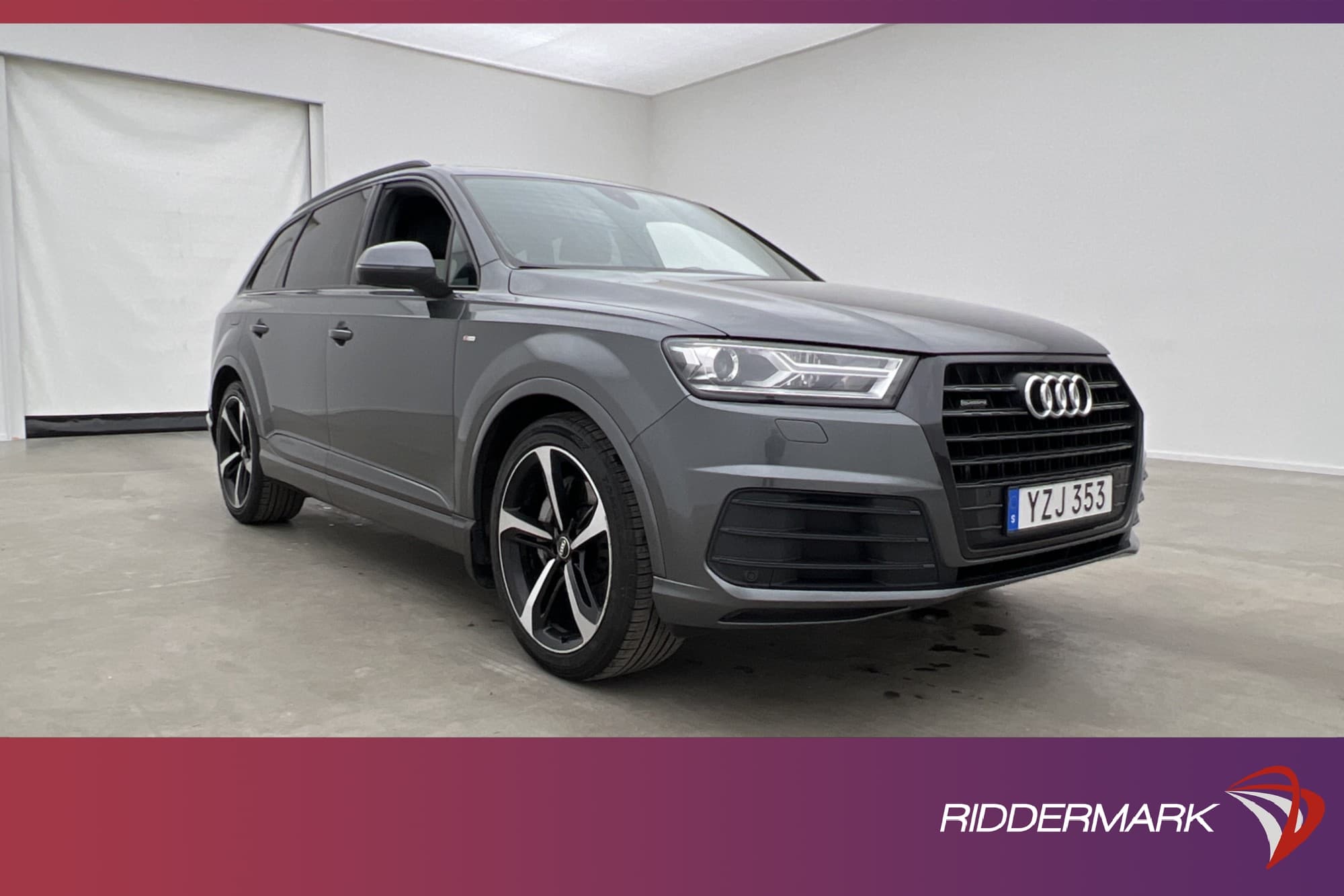 Audi Q7 Q 272hk S-Line 7-Sits Värmare Luftfjäd BOSE Cockpit