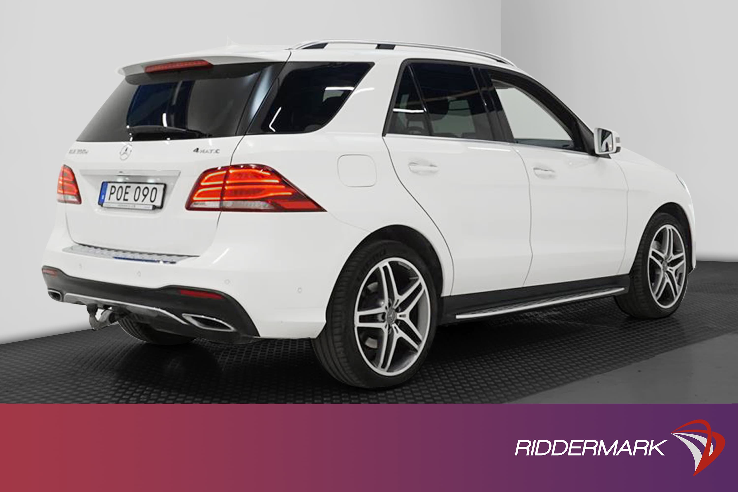 Mercedes-Benz GLE 350d 4M 258hk AMG Värmare Pano H/K 360°exteriör