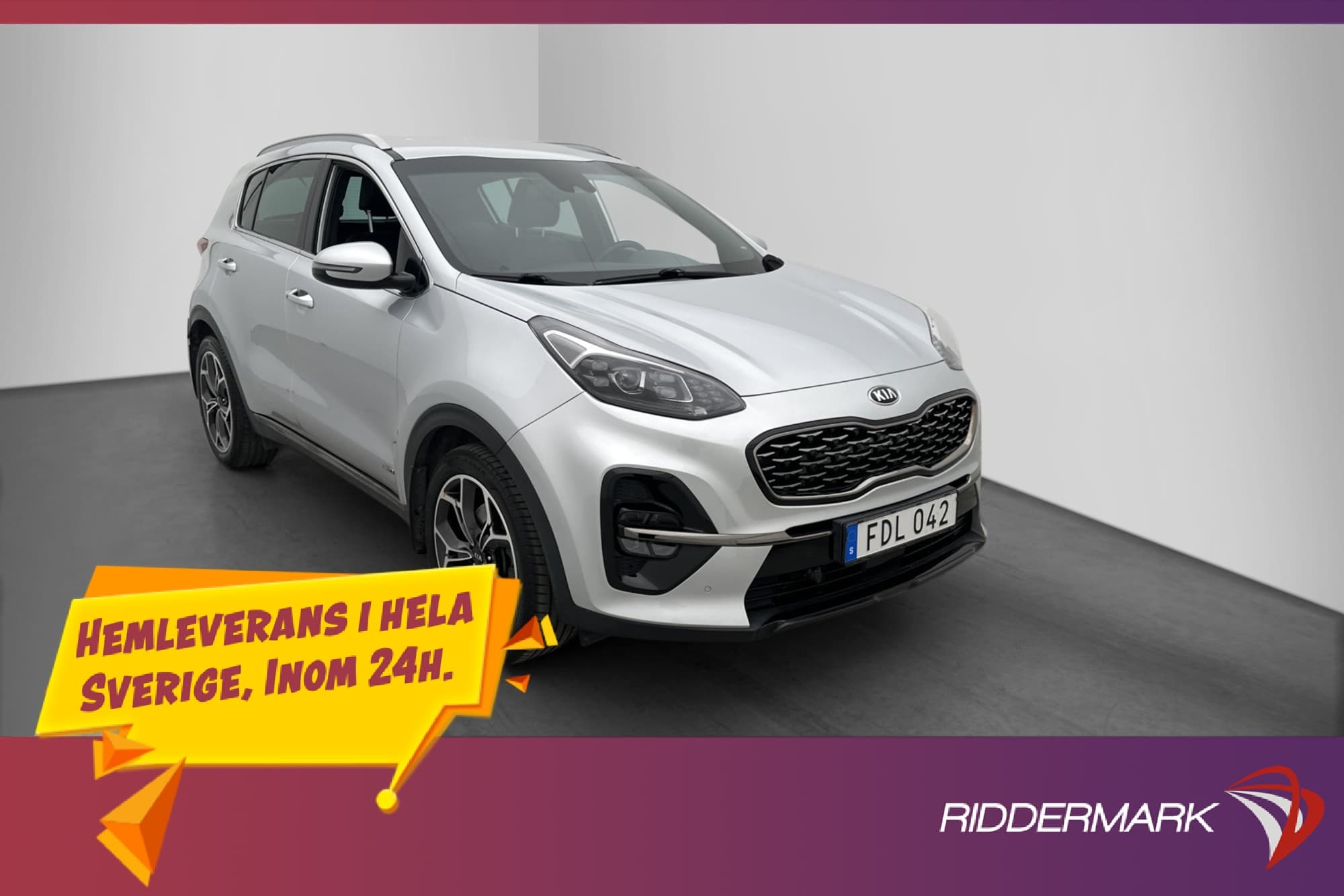 Kia Sportage 1.6 177hk AWD GT-Line Värmare Kamera JBL Skinn