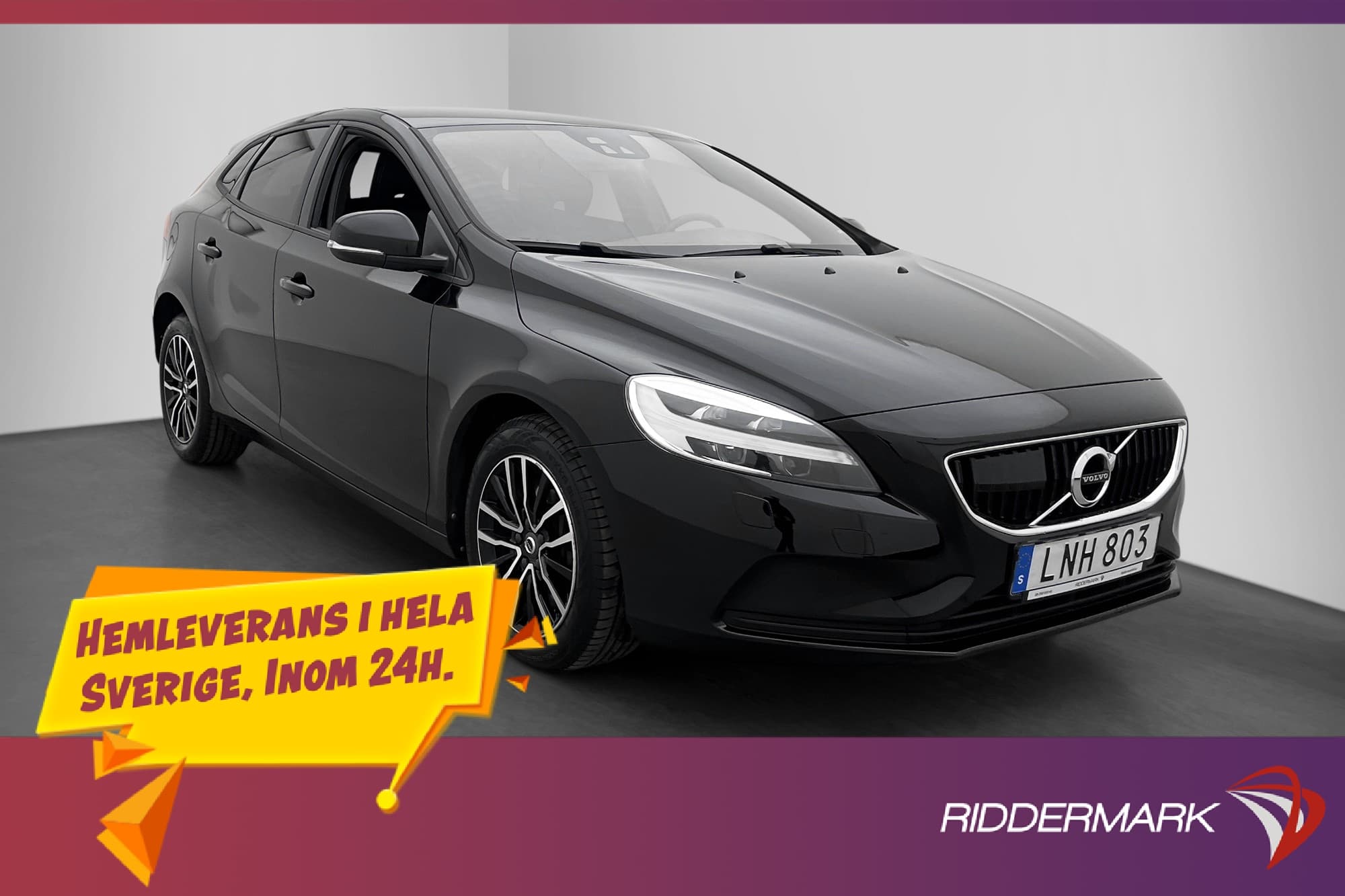 Volvo V40 D2 Kamera Dragkrok BLIS VoC Värmare Navi 120hk 