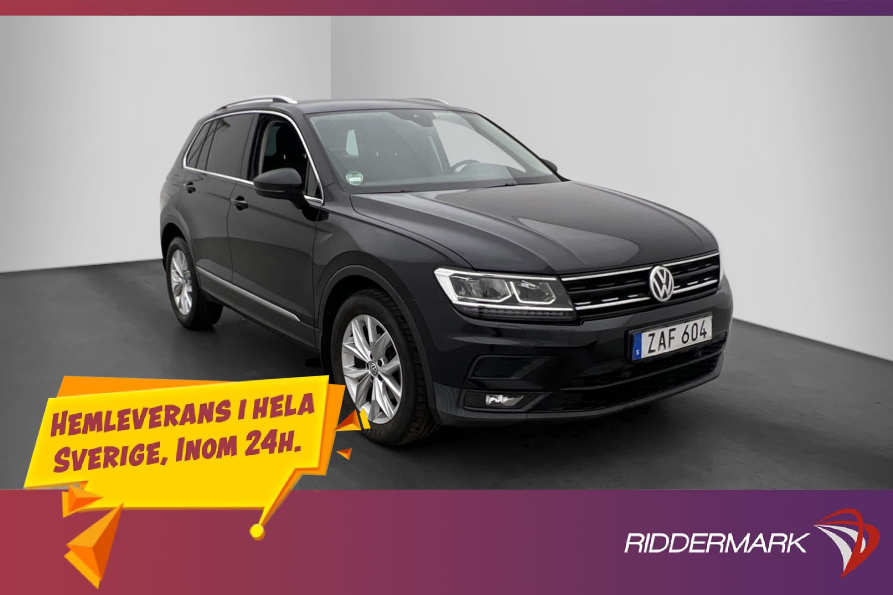 Volkswagen Tiguan 1.4 TSI 150hk 4M Värmare Carplay Rattvärme