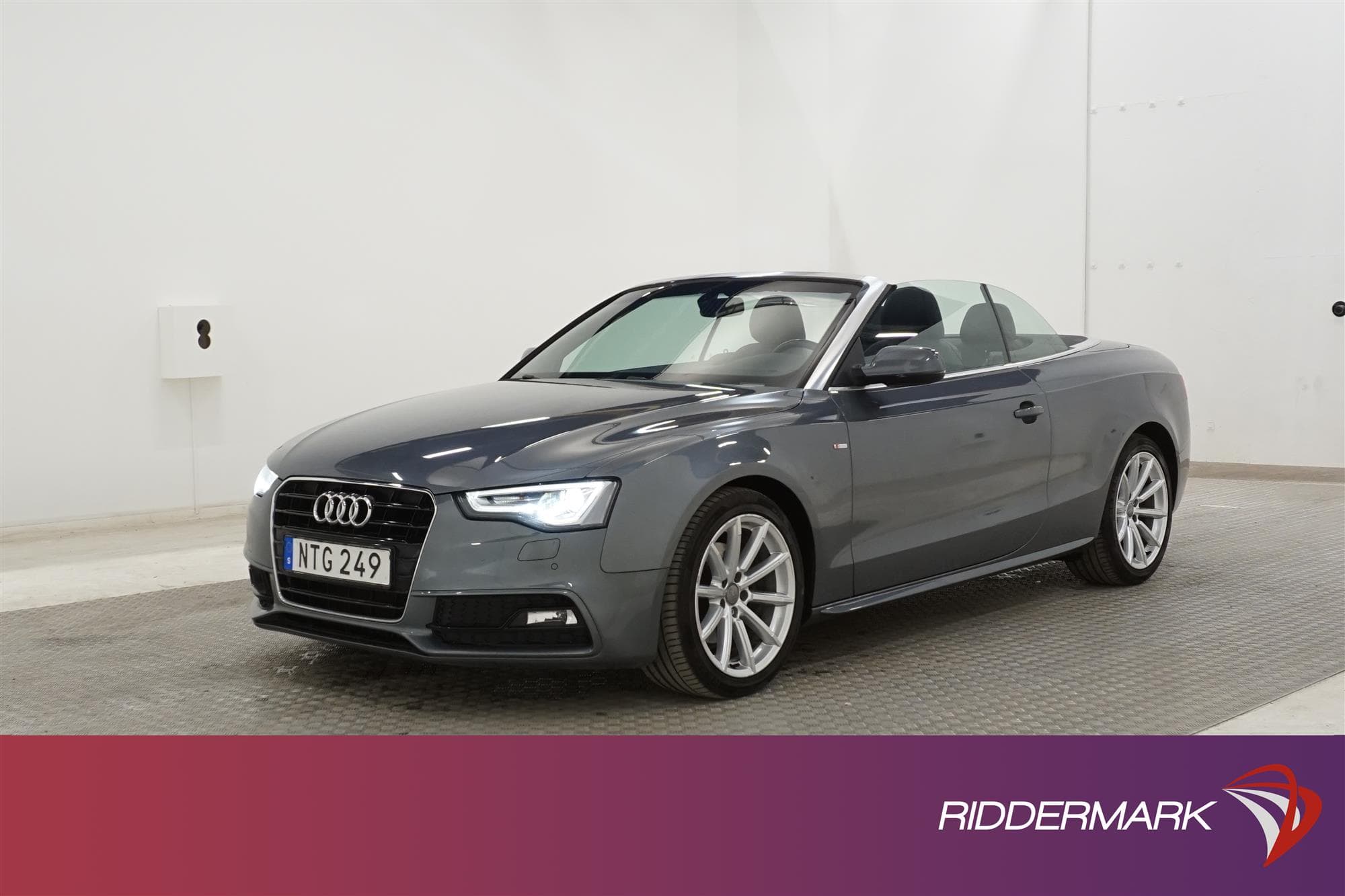 Audi  A5 Cabriolet 2.0 TDI 190hk S Line Låg Skatt 0,47L/mil