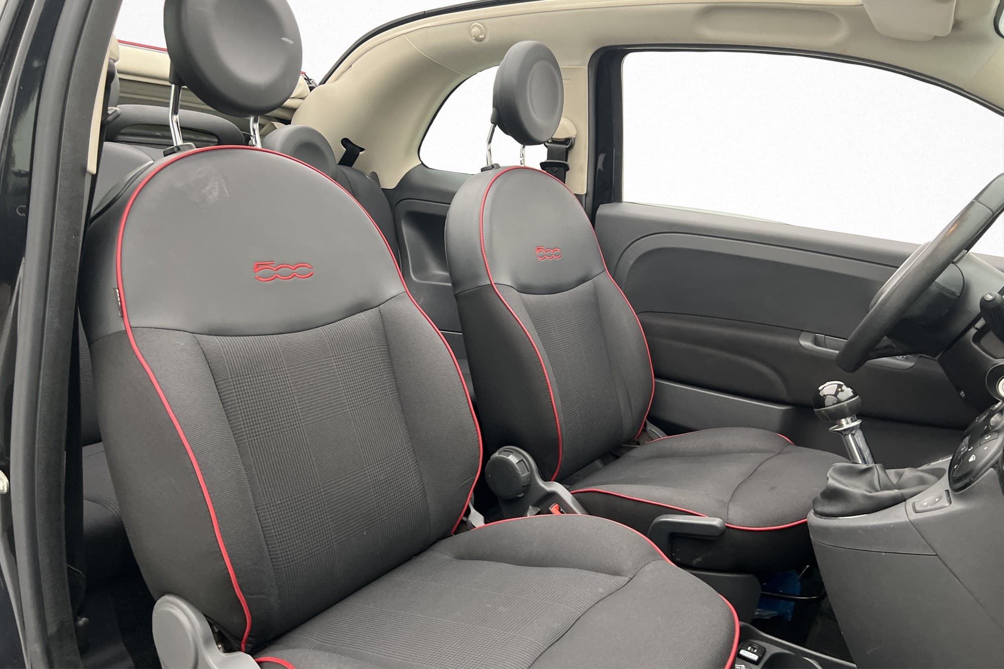 Fiat 500C 1.2 8V 69hk Lounge En-Brukare Halvskinn Sensorer