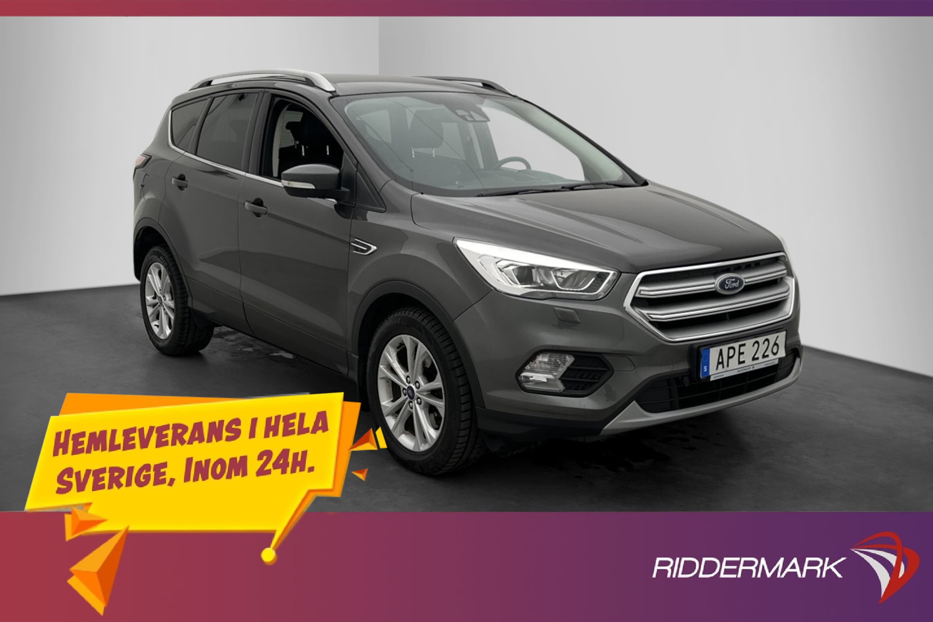 Ford Kuga 1.5 TDCi 120hk Titanium Drag M&K-Värm