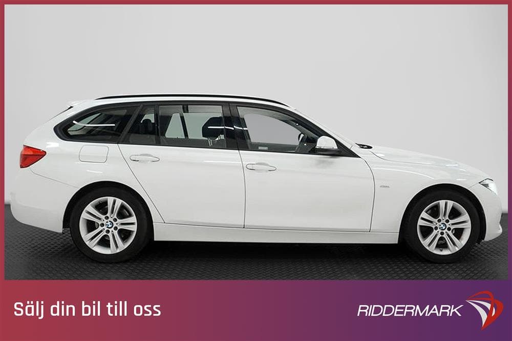 BMW 318d Touring 150hk PDC Hifi 0,39L/milexteriör