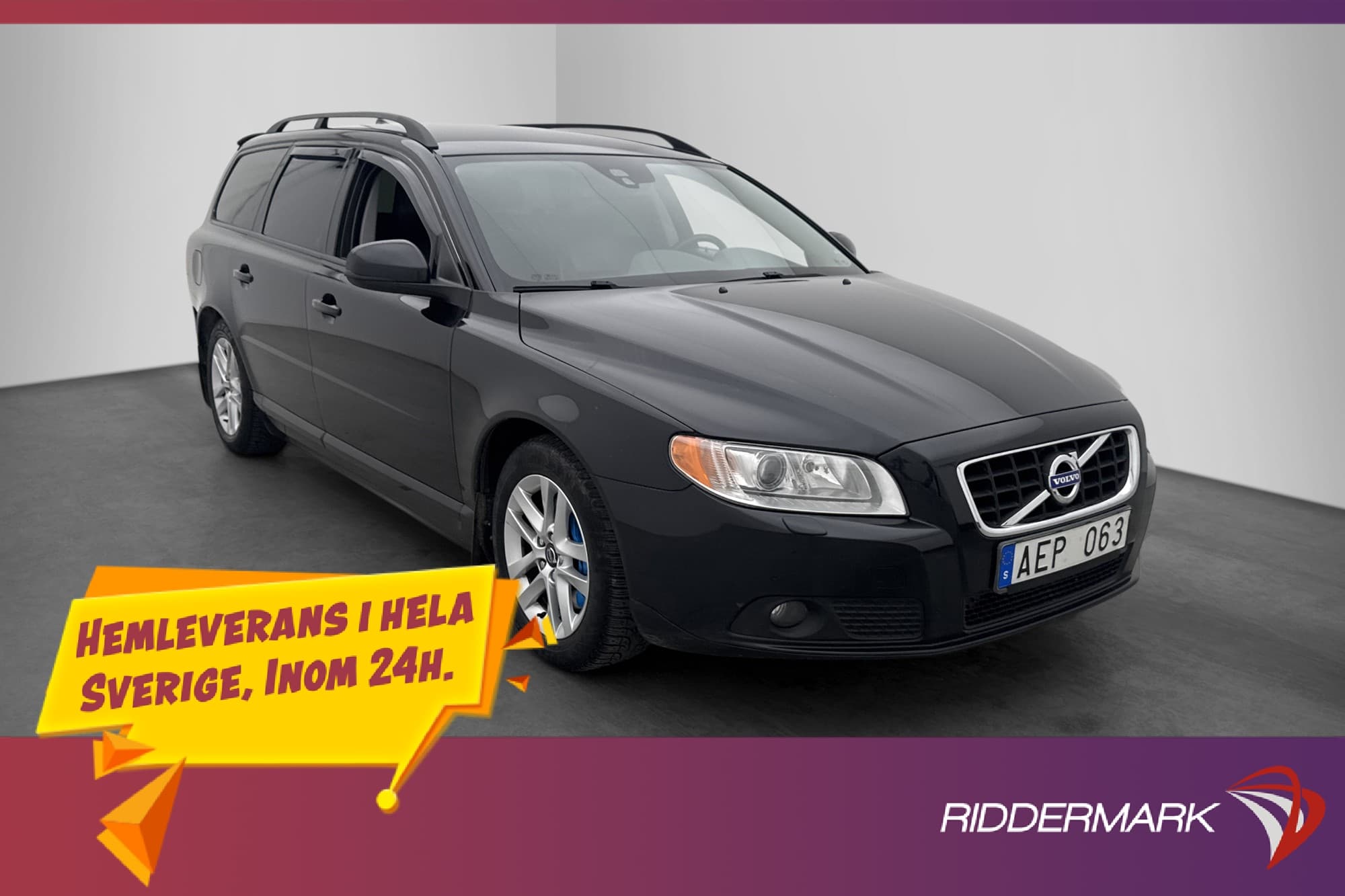 Volvo V70 D4 AWD 163hk Momentum VOC P-Sensorer Skinn Drag