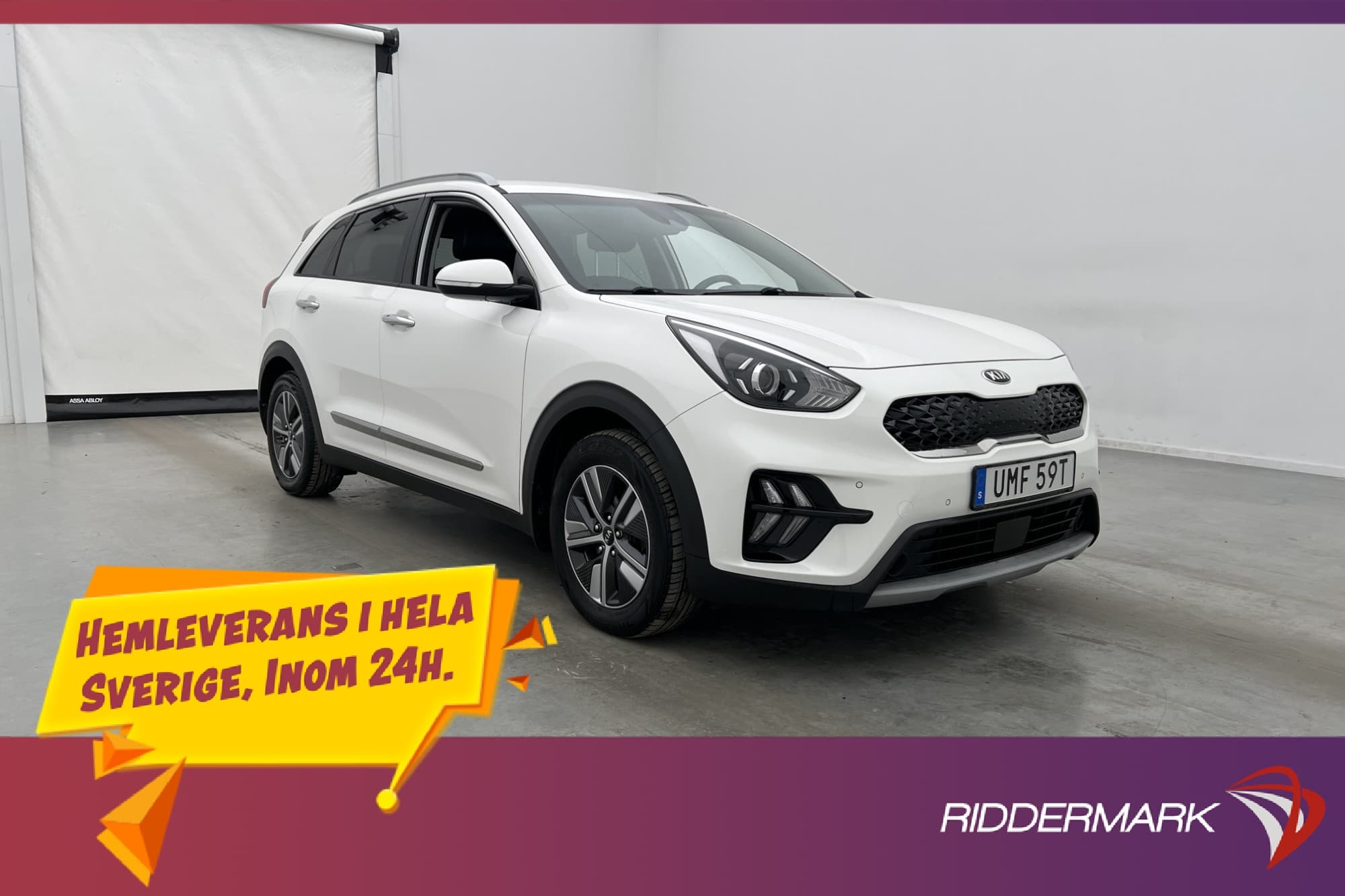 Kia Niro P-HEV Advance Plus Dragkrok Kamera CarPlay Rattvärm