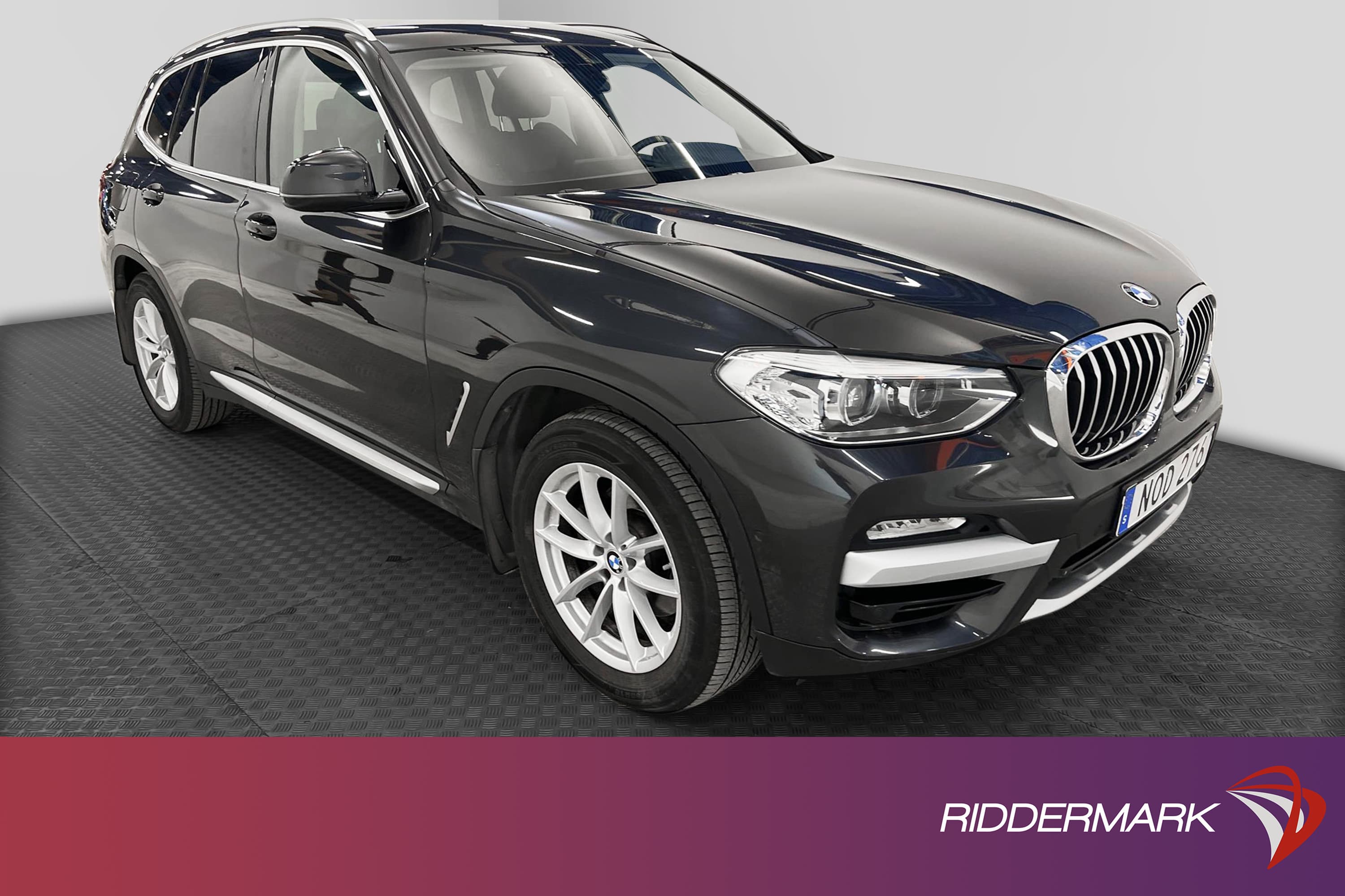 BMW X3 xDrive20d Steptronic 190hk Navi Drag Display Key