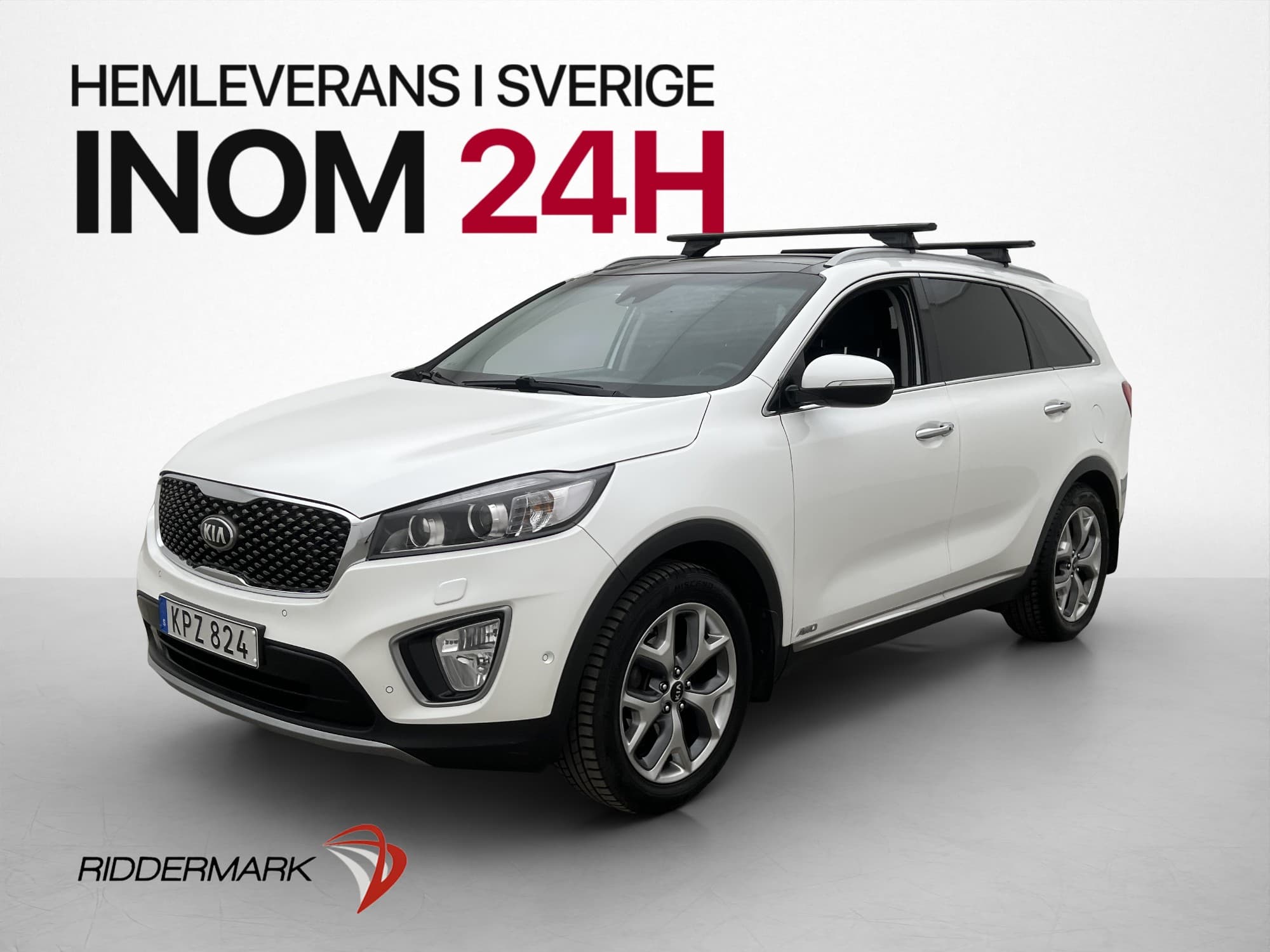 Kia Sorento 2.2 AWD 200hk 7-Sits Pano Skinn Drag Infinity