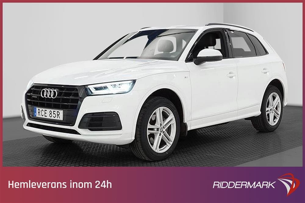 Audi Q5 40 TDI Quattro 190hk S-line Värmare Drag 0,53l/milexteriör