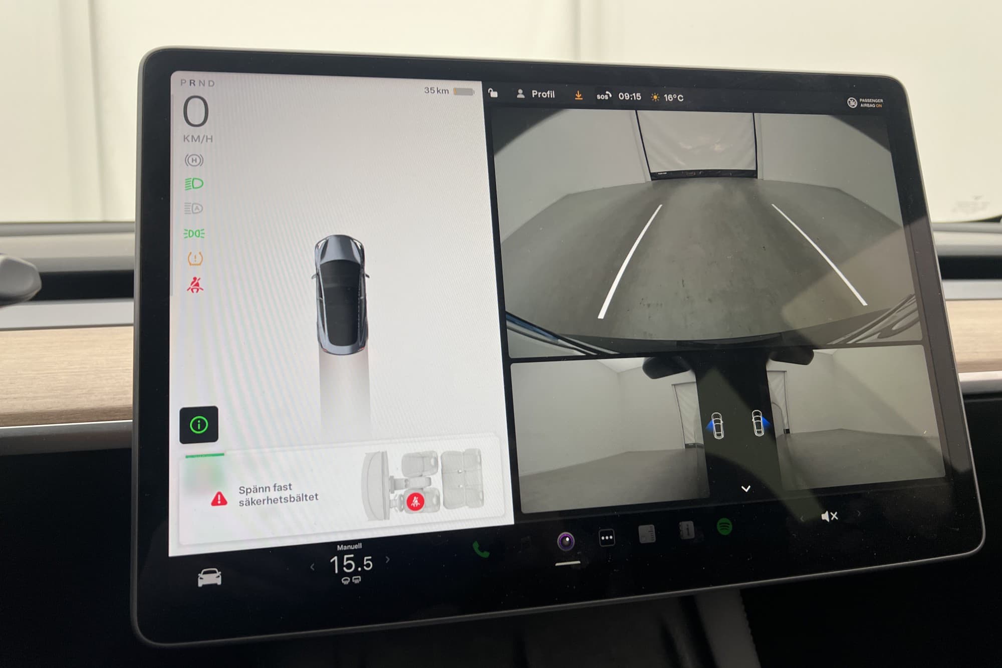 Tesla Model 3 Standard Range Svensksåld Rattvärme AP 