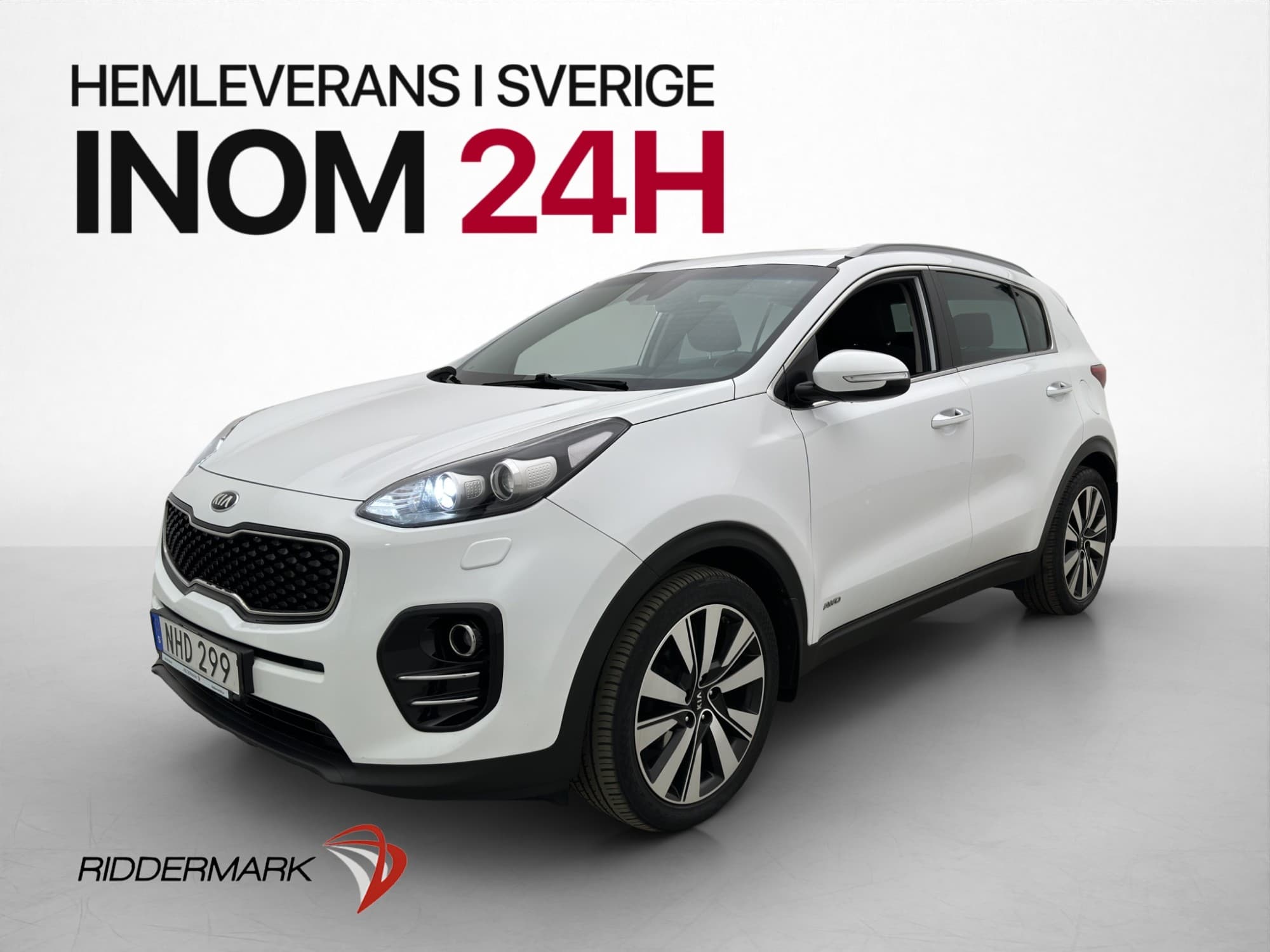 Kia Sportage AWD 185hk Advance Drag Kamera Navi Rattvärme