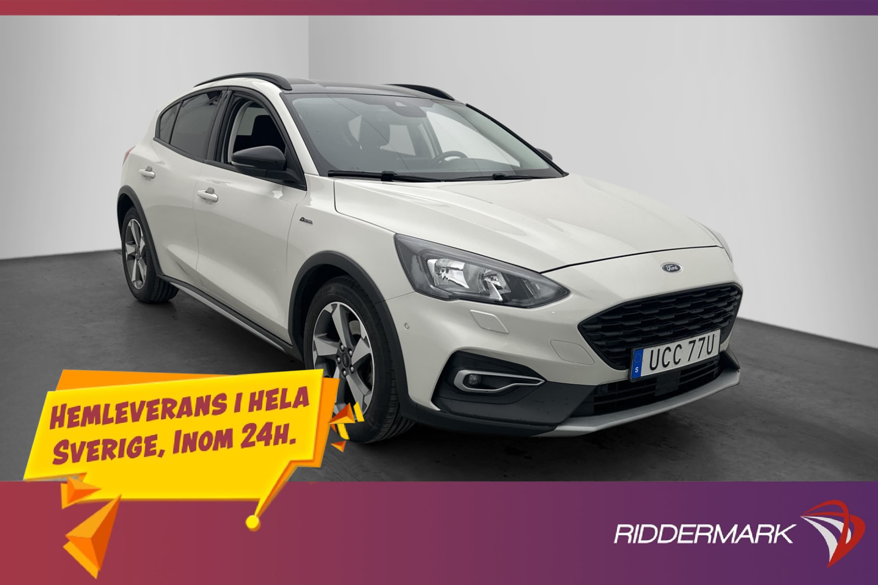 Ford Focus 1.0 Apple CarPlay Drag Adaptiv-fart Kamera Euro6