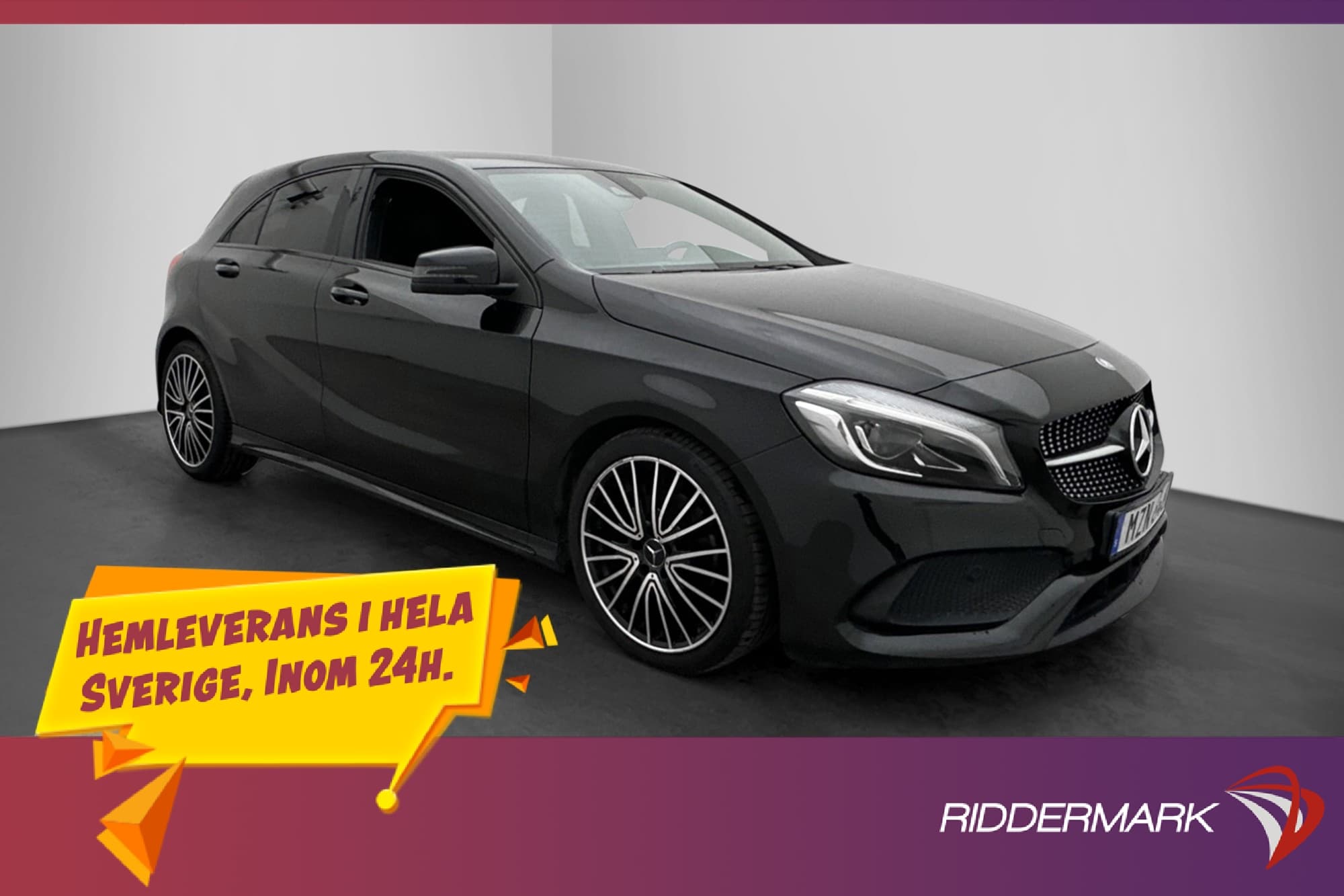 Mercedes-Benz A 180 AMG Sport Navi P-Sensorer Halvskinn