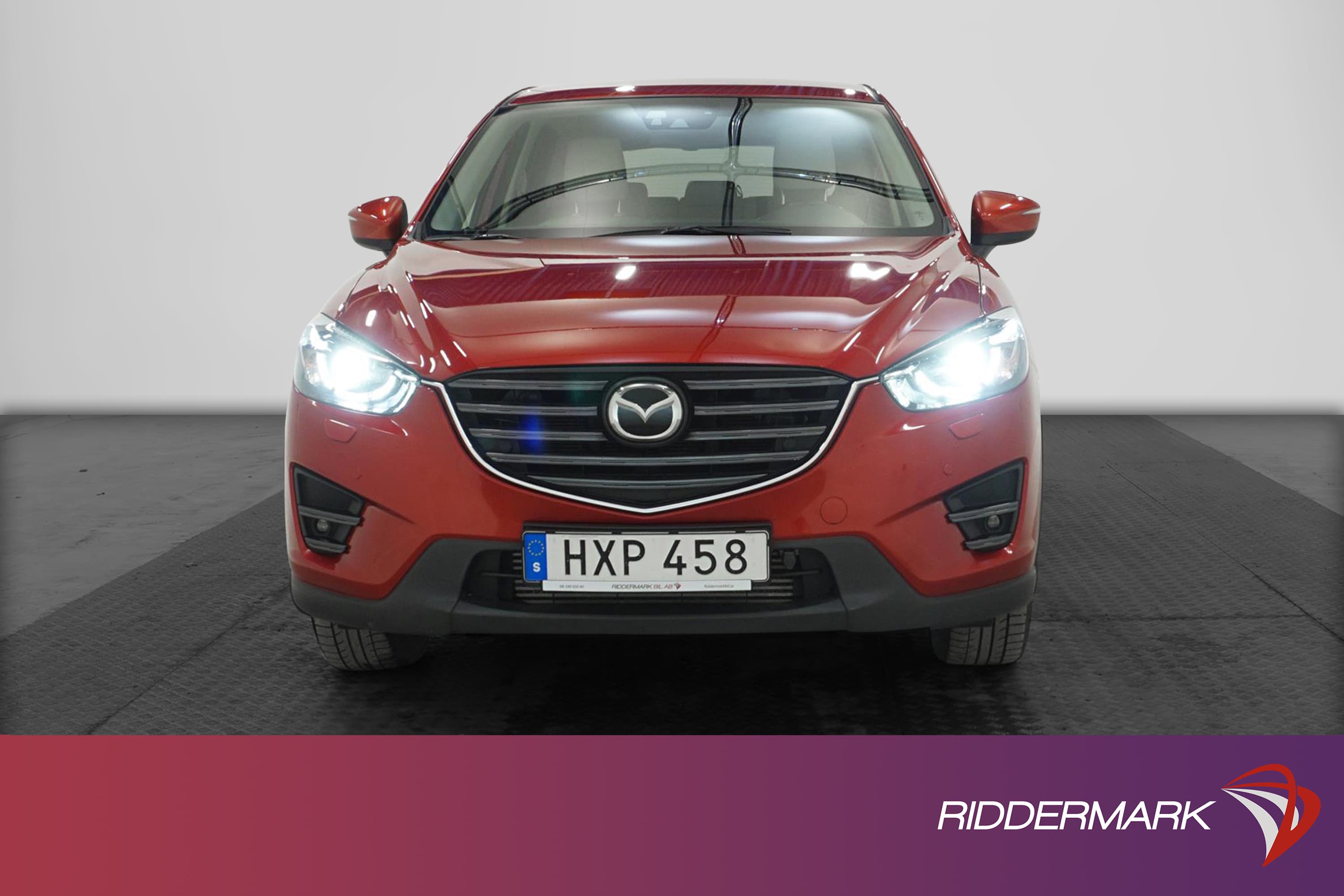 Mazda CX-5 2.2 AWD 175hk Optimum Värmare Kamera Skinn Drag