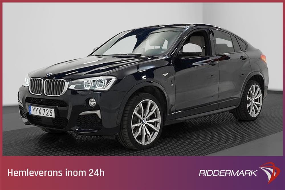 BMW X4 M40i 360hk M-Sport T-lucka 360° H/K HUD Navi Drag