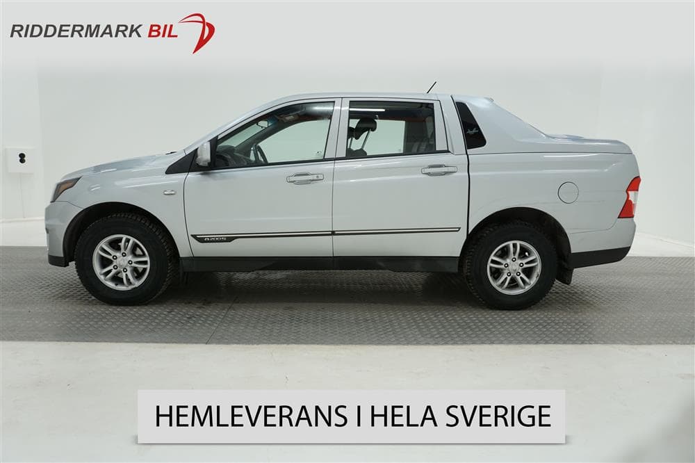 SsangYong Actyon Sport 2.0 e-XDi 4WD (155hk) Flaklock Skinn