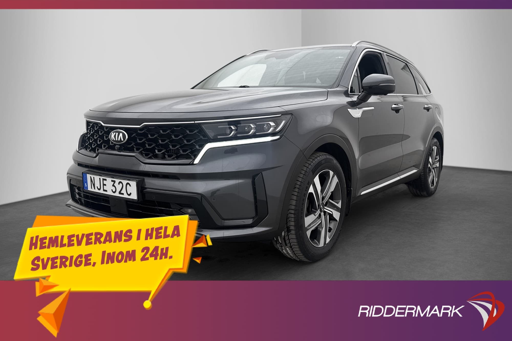 Kia Sorento AWD PHEV Advance Plus 7Sit BOSE HUD Dragkrok 360