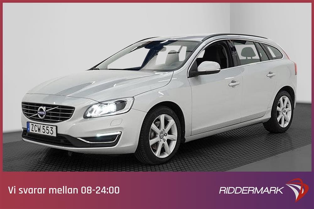 Volvo V60 D4 190hk AWD Classic Momentum Voc Dragkrok Navi exteriör